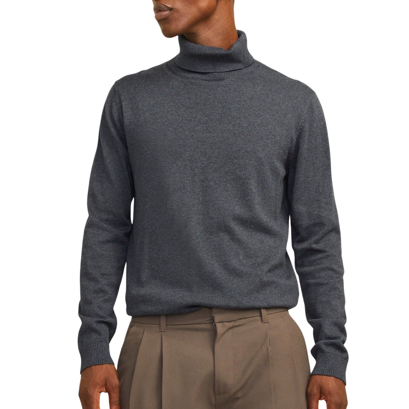 Jack &amp; Jones Basic Knit Roll Neck Trui Heren