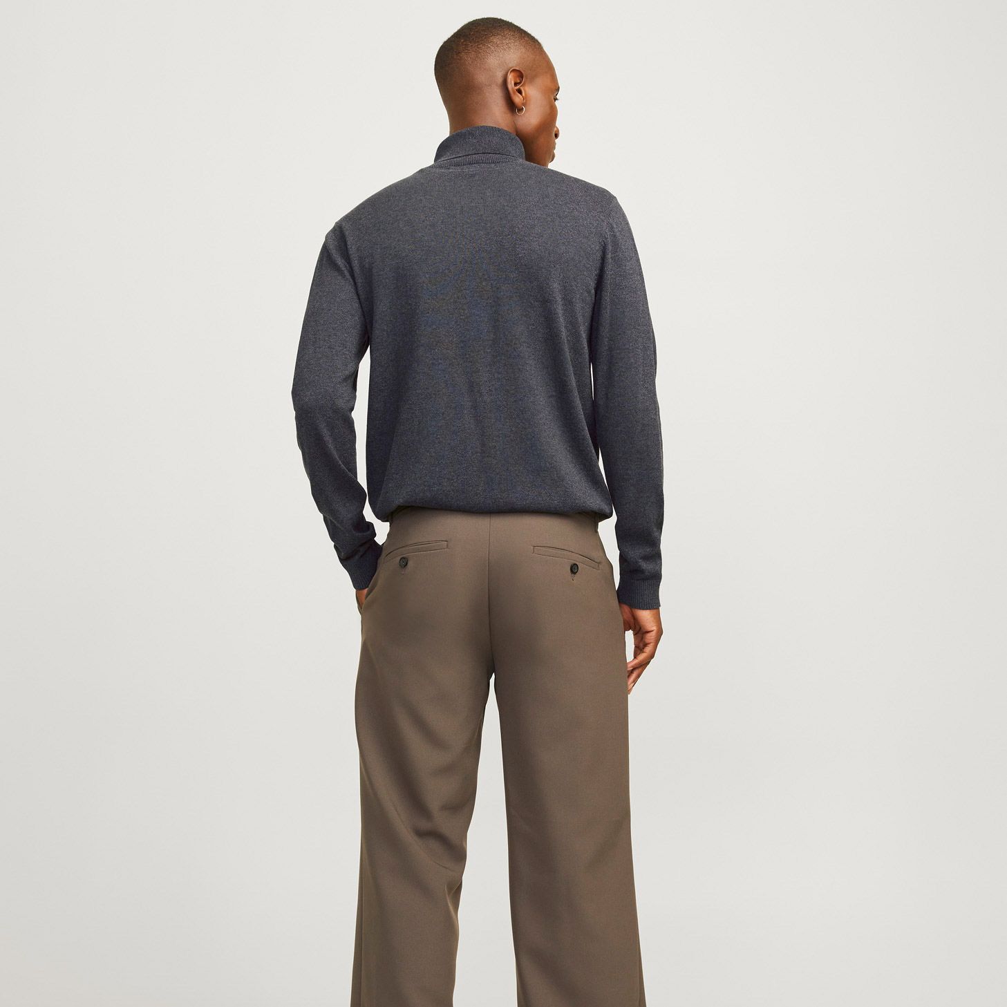 Jack & Jones Basic Knit Roll Neck Trui Heren