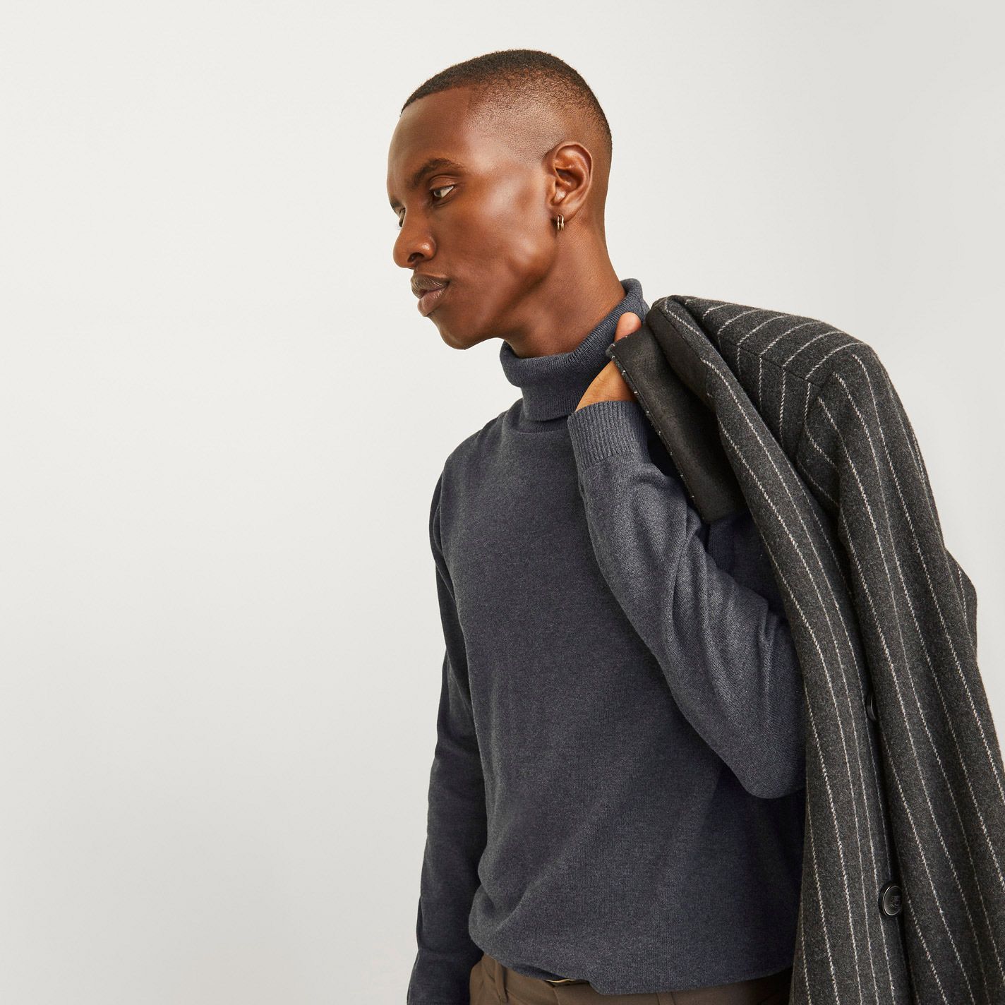 Jack & Jones Basic Knit Roll Neck Trui Heren