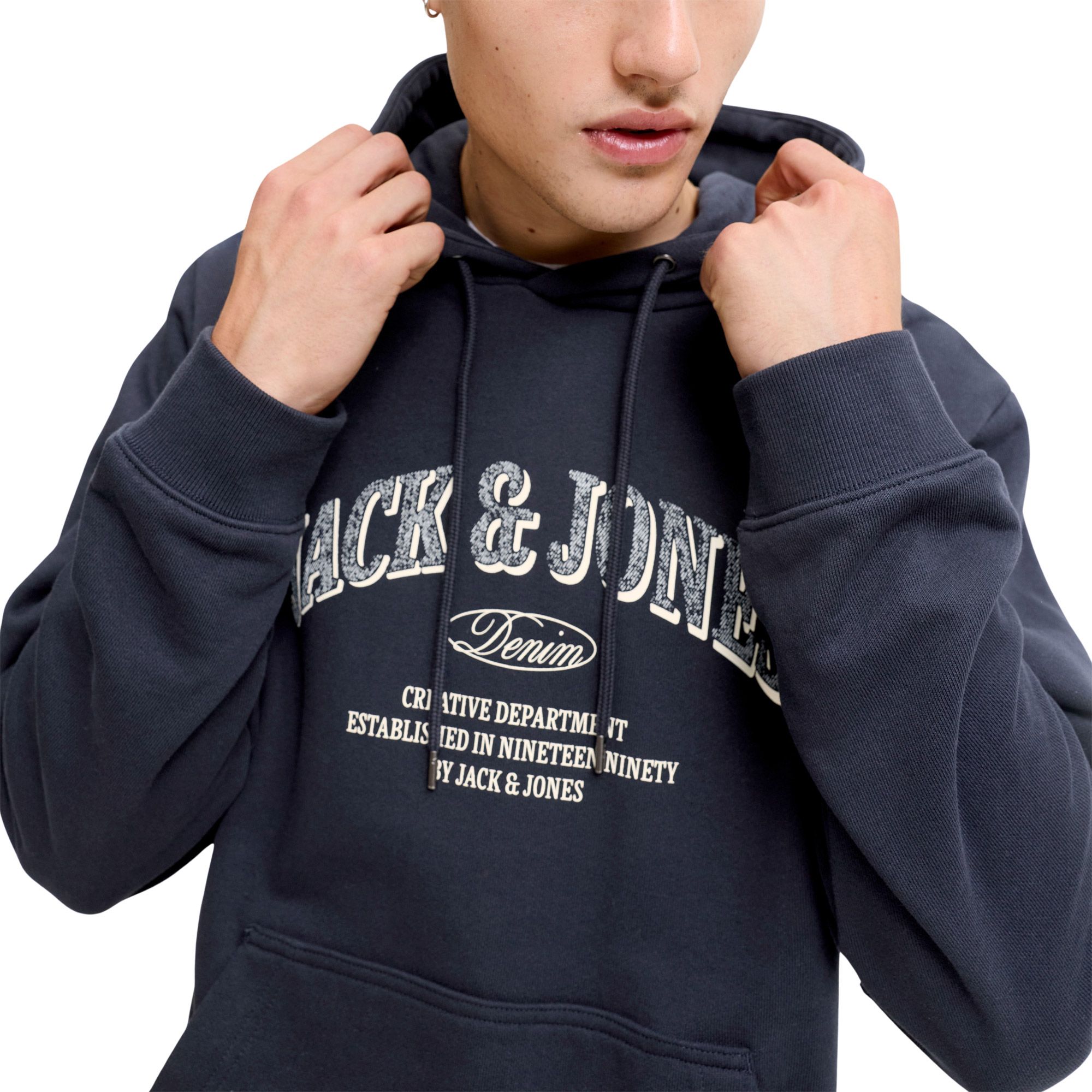 Jack & Jones Denver Logo Kapuzenpullover Herren