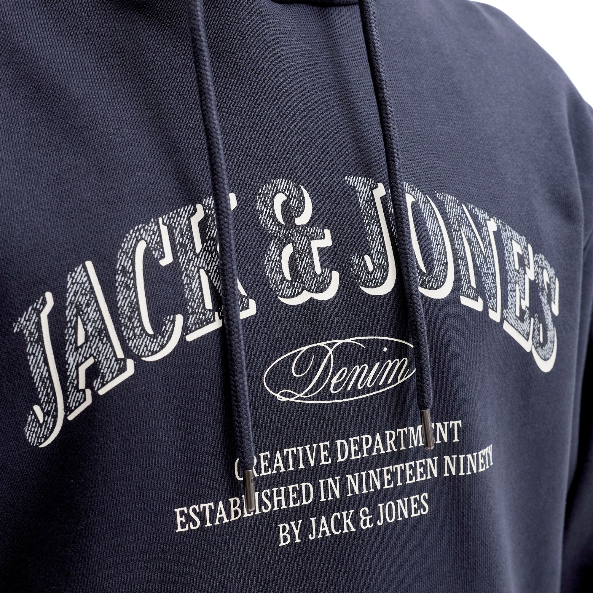 Jack & Jones Denver Logo Kapuzenpullover Herren