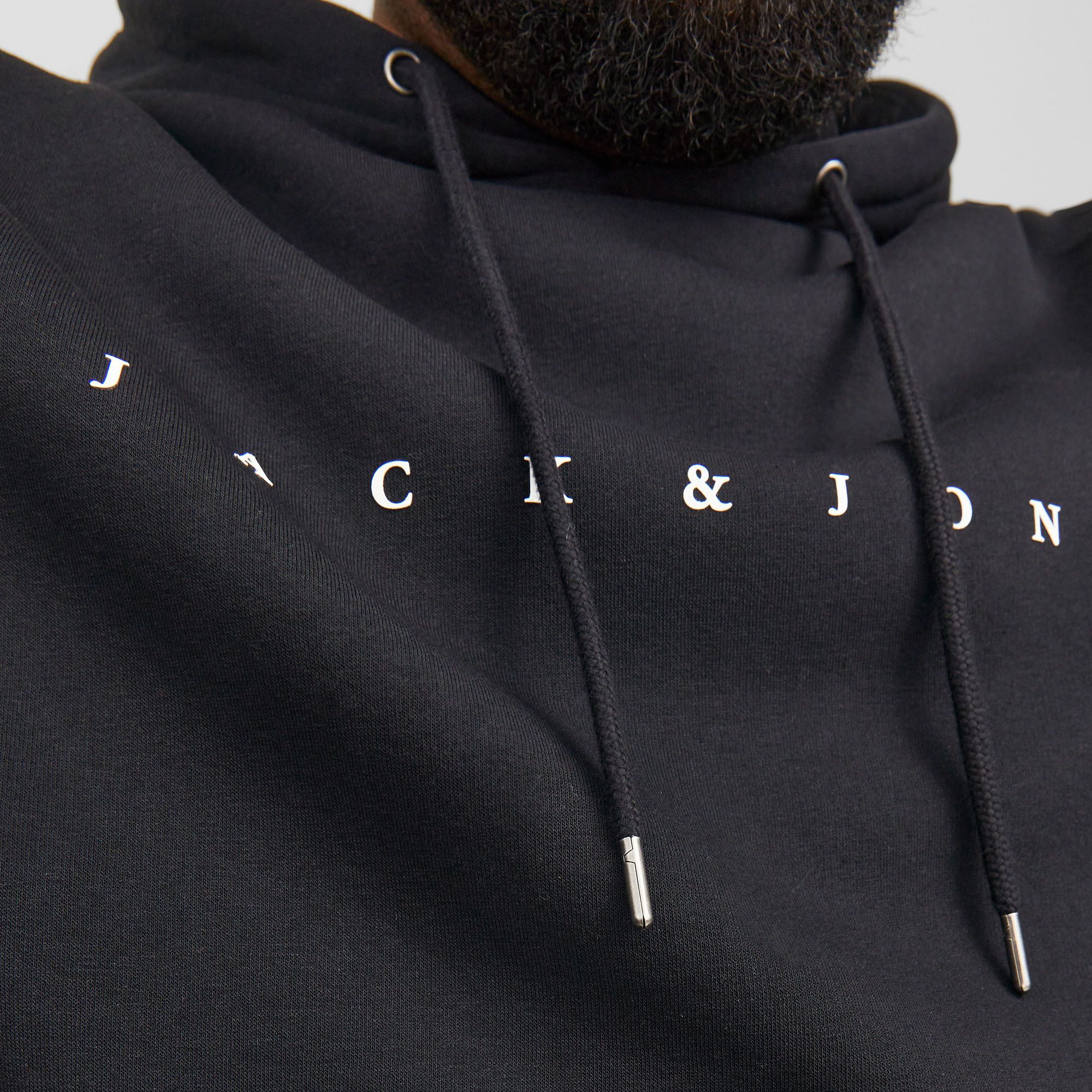 
"Jack & Jones Star Sweat à capuche pour hommes (taille plus)"