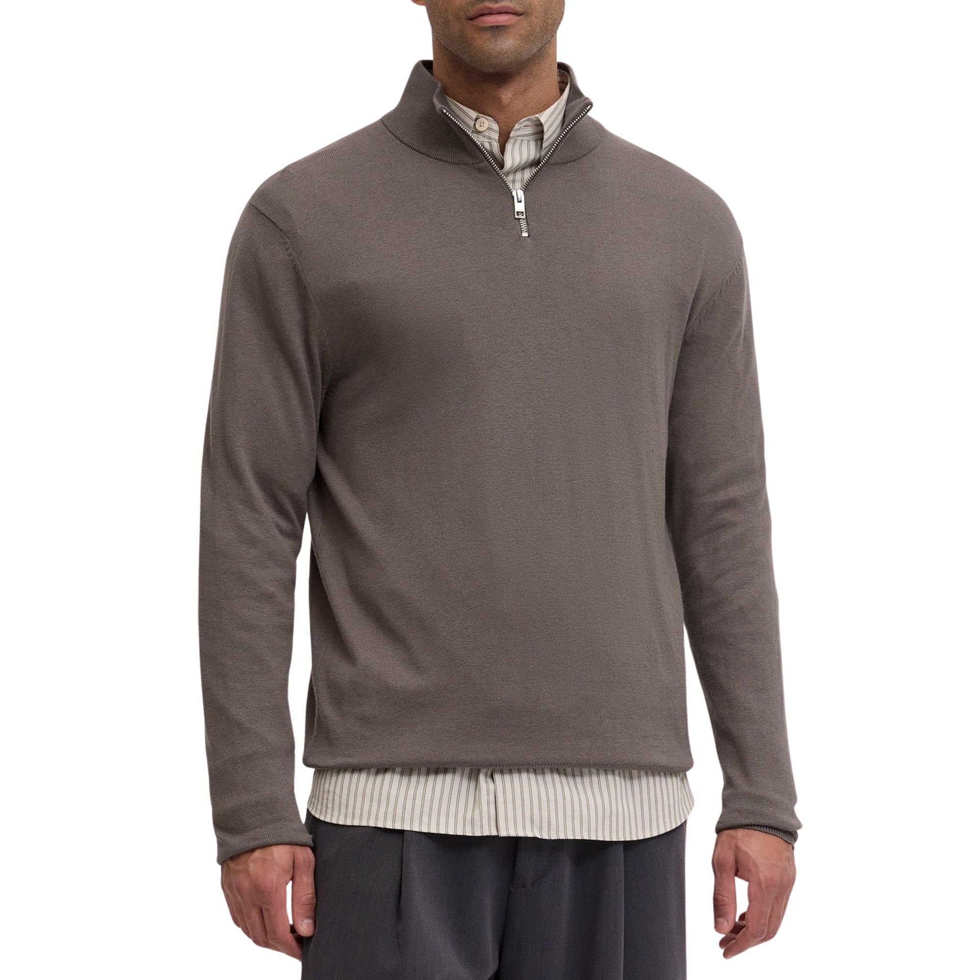Jack & Jones Emil Knit Half Zip Trui Heren