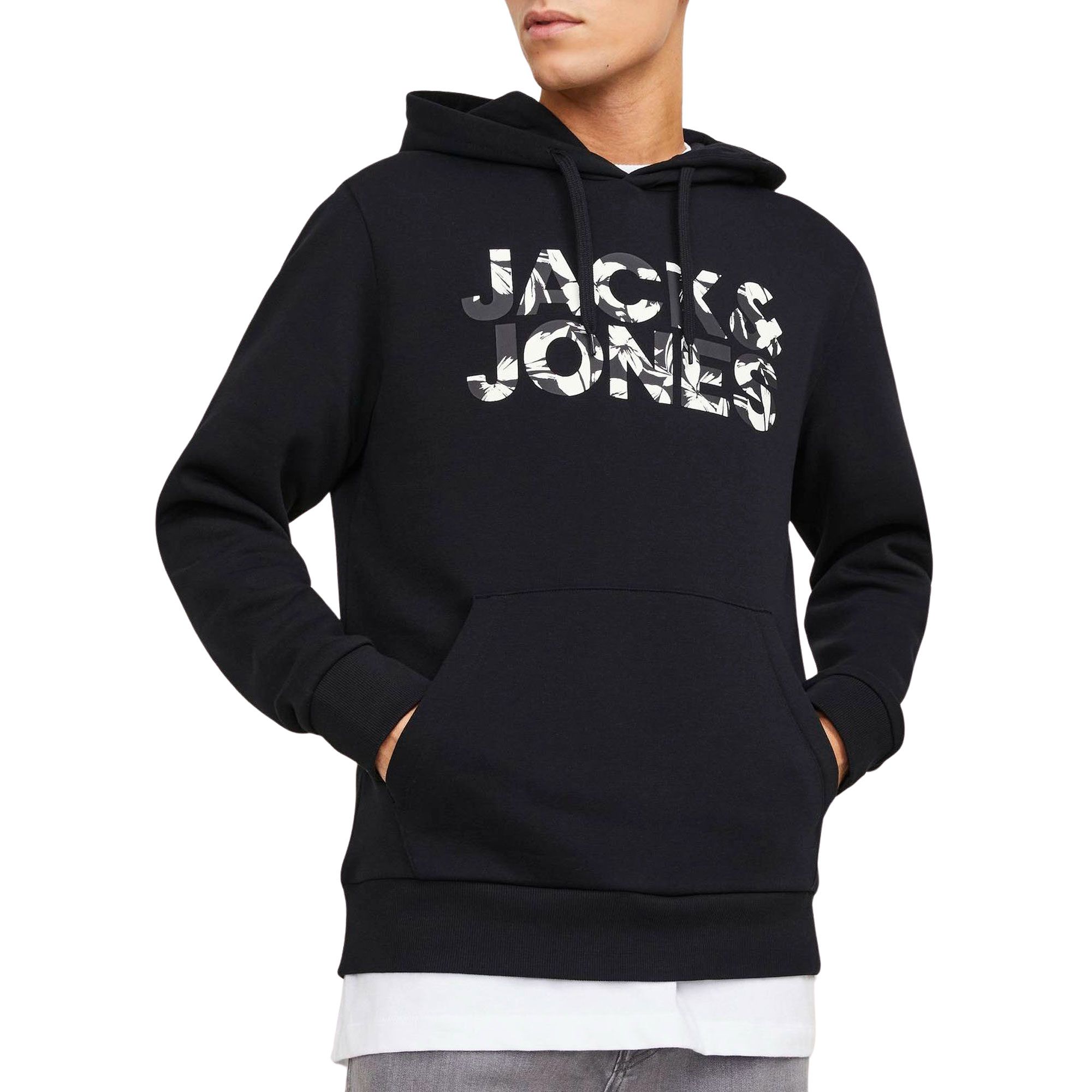 Jack & Jones Jeff Corp Logo Sweat Hoodie Heren