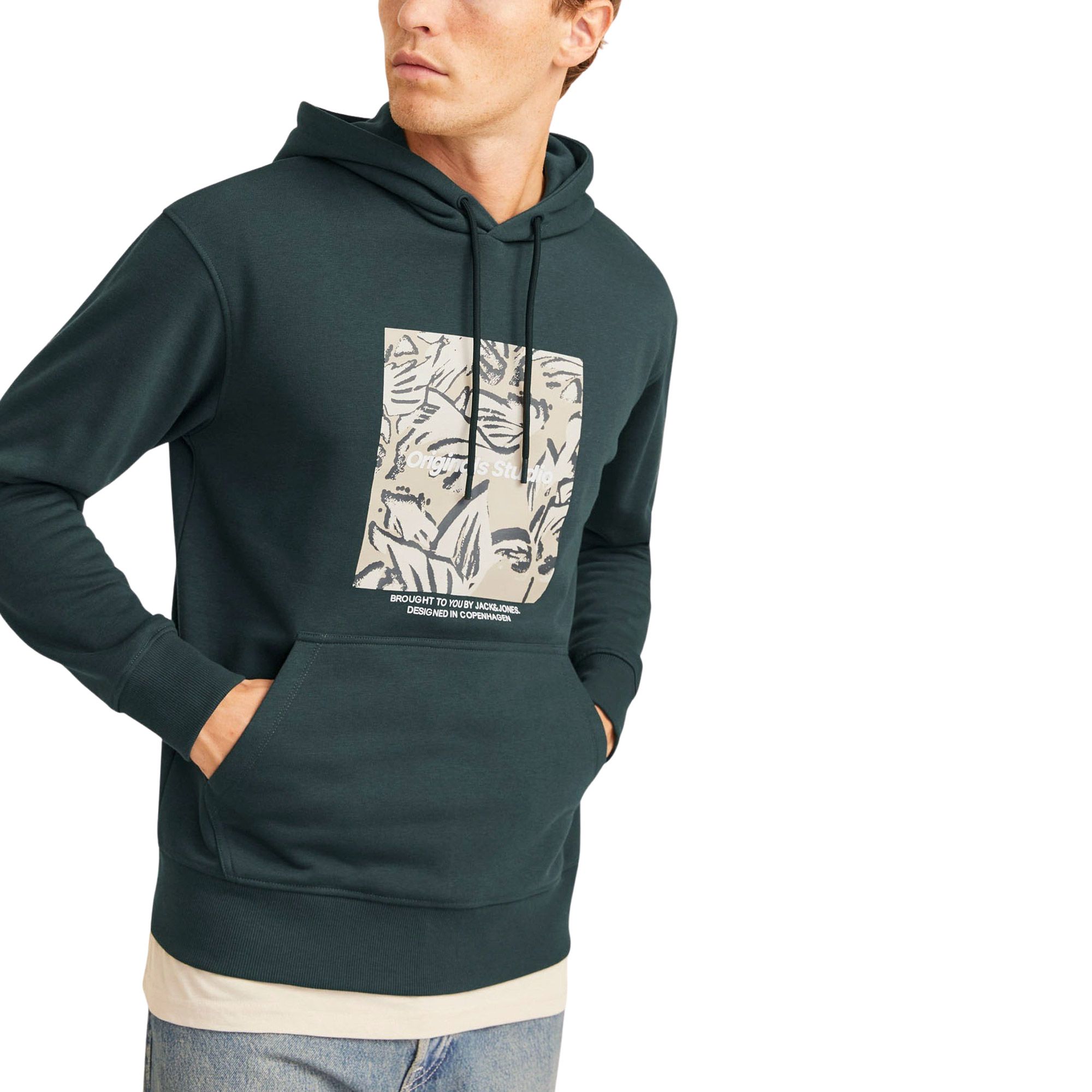 Jack & Jones Vesterbro Newton Boxfront Hoodie Heren