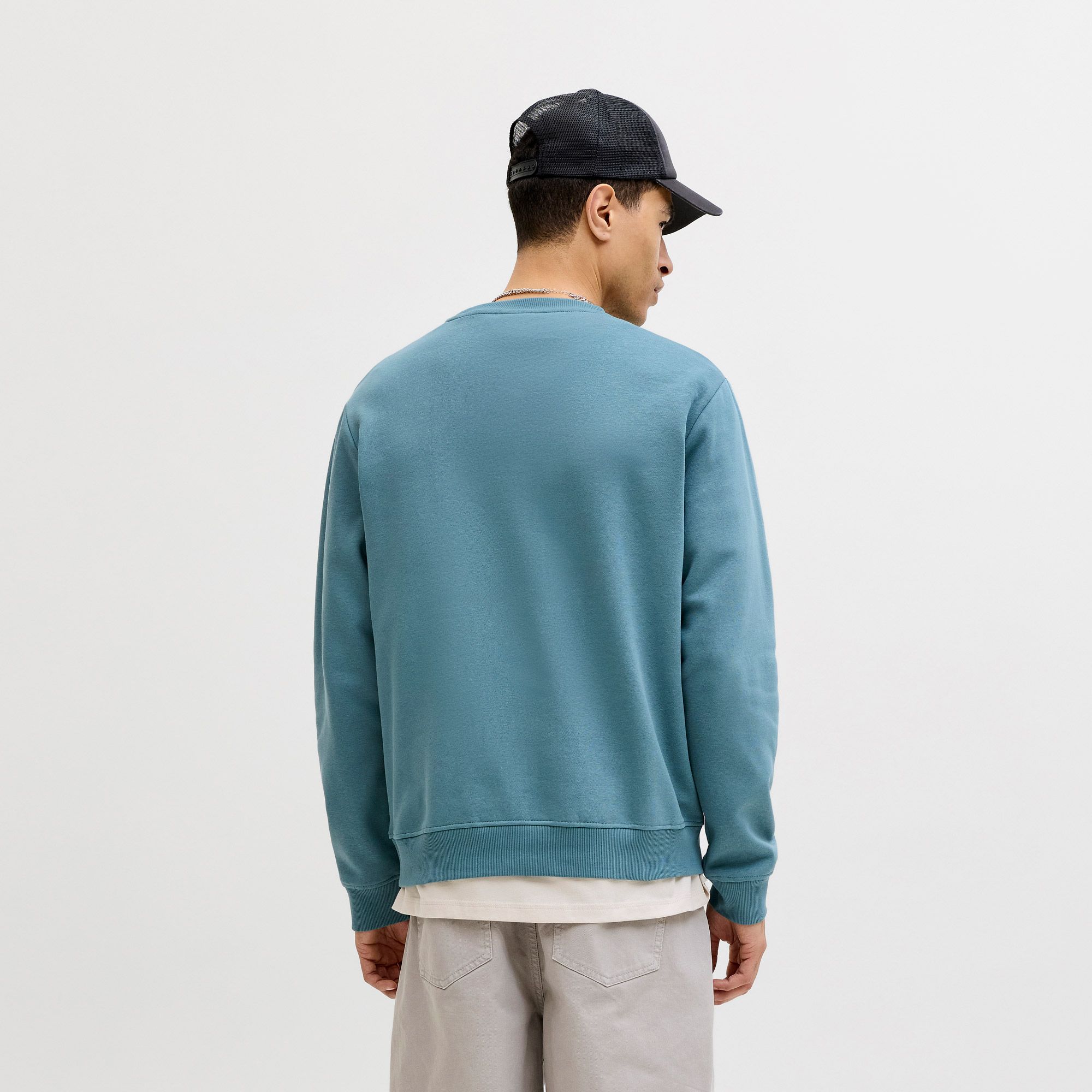Jack & Jones Fusion Graphic Sweater Heren