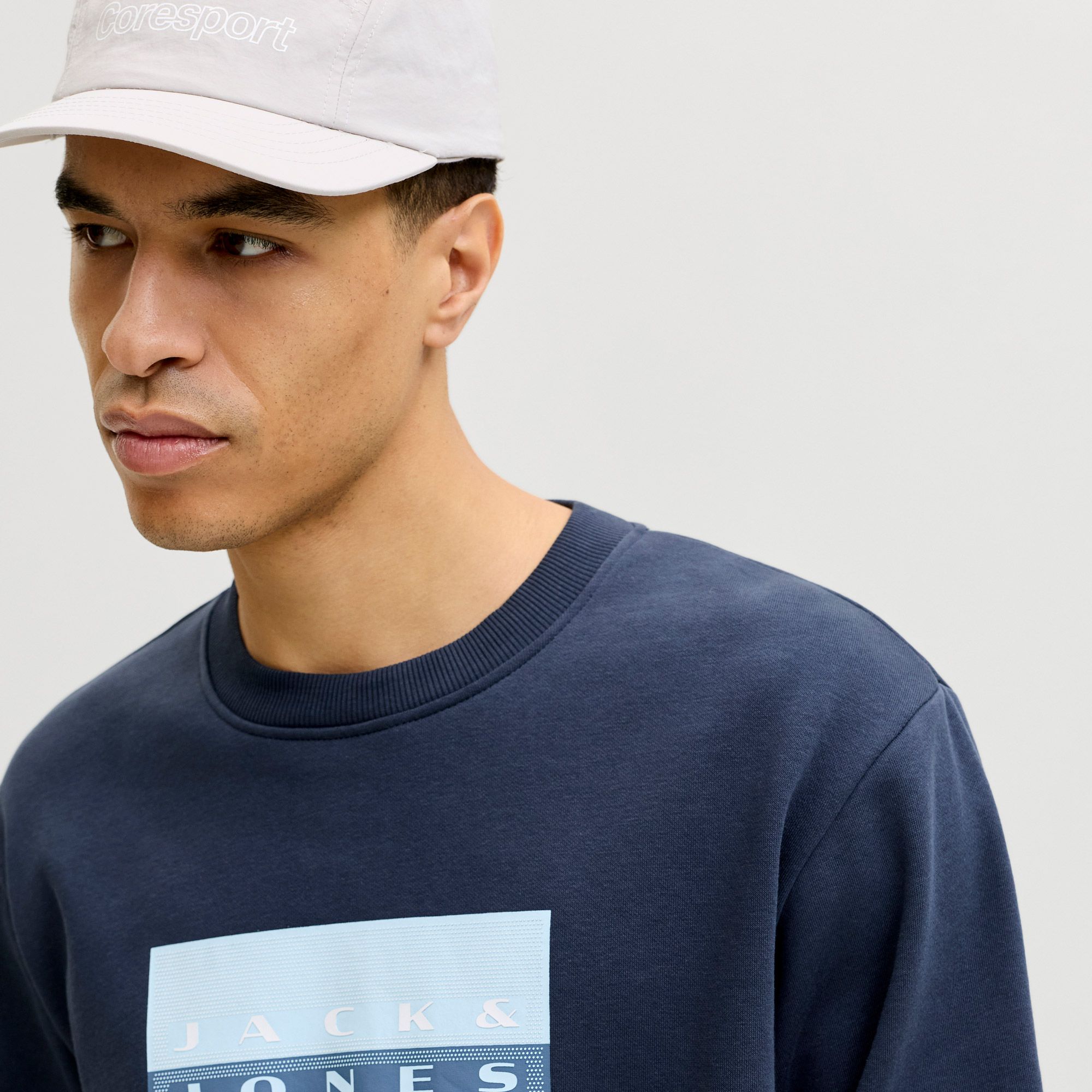 Jack & Jones Fusion Graphic Sweater Heren