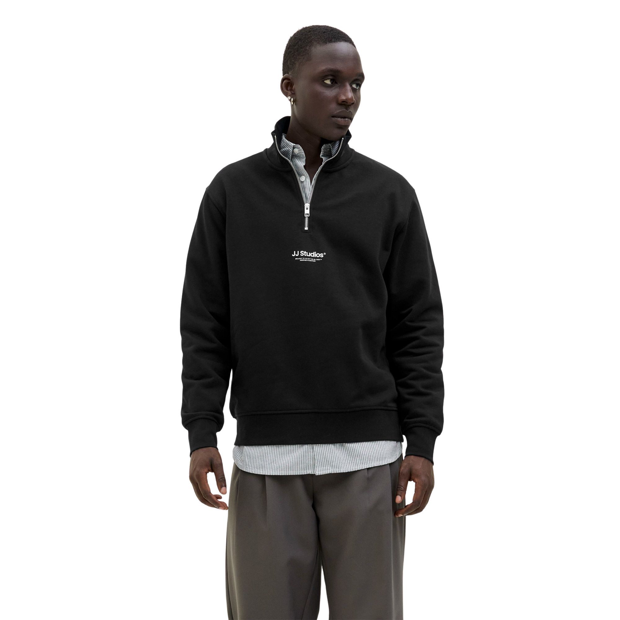Jack & Jones Soho Half Zip Sweater Heren