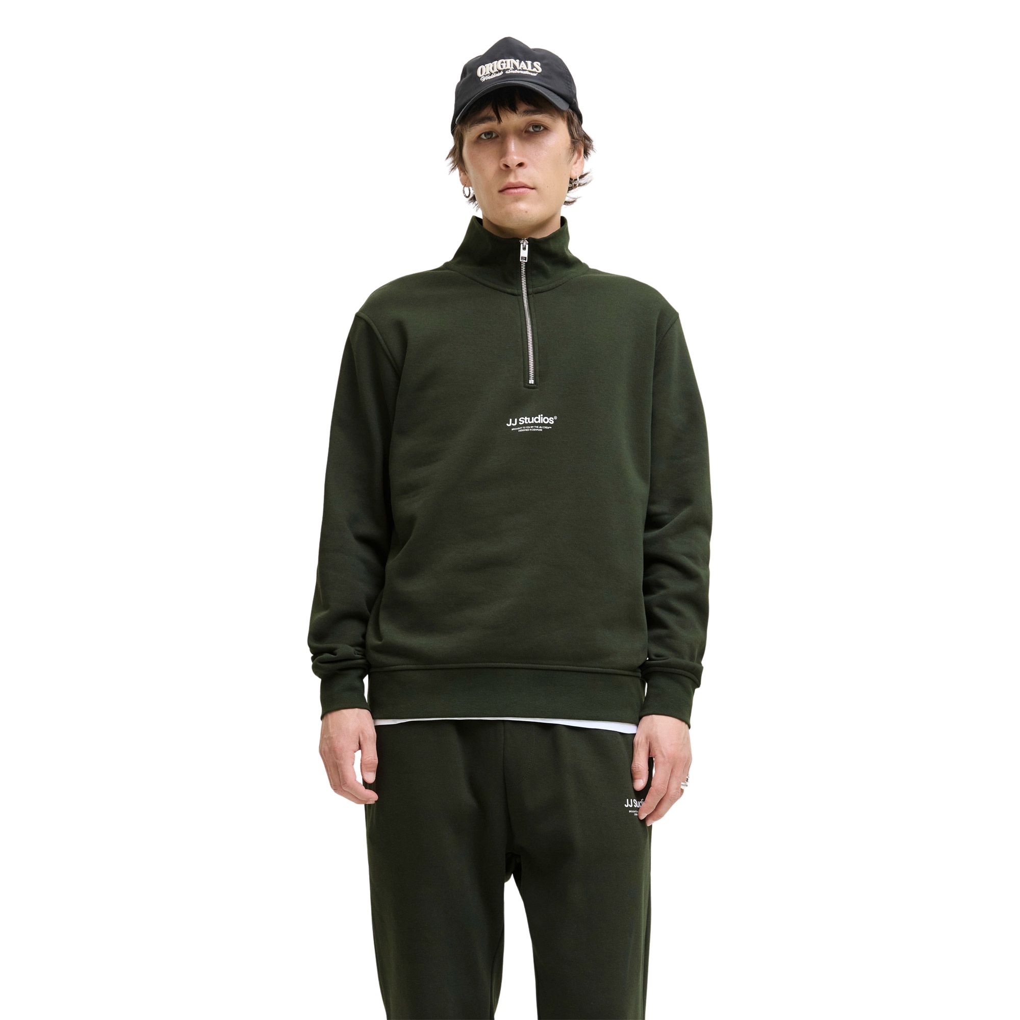 Jack & Jones Soho Half Zip Sweater Homme