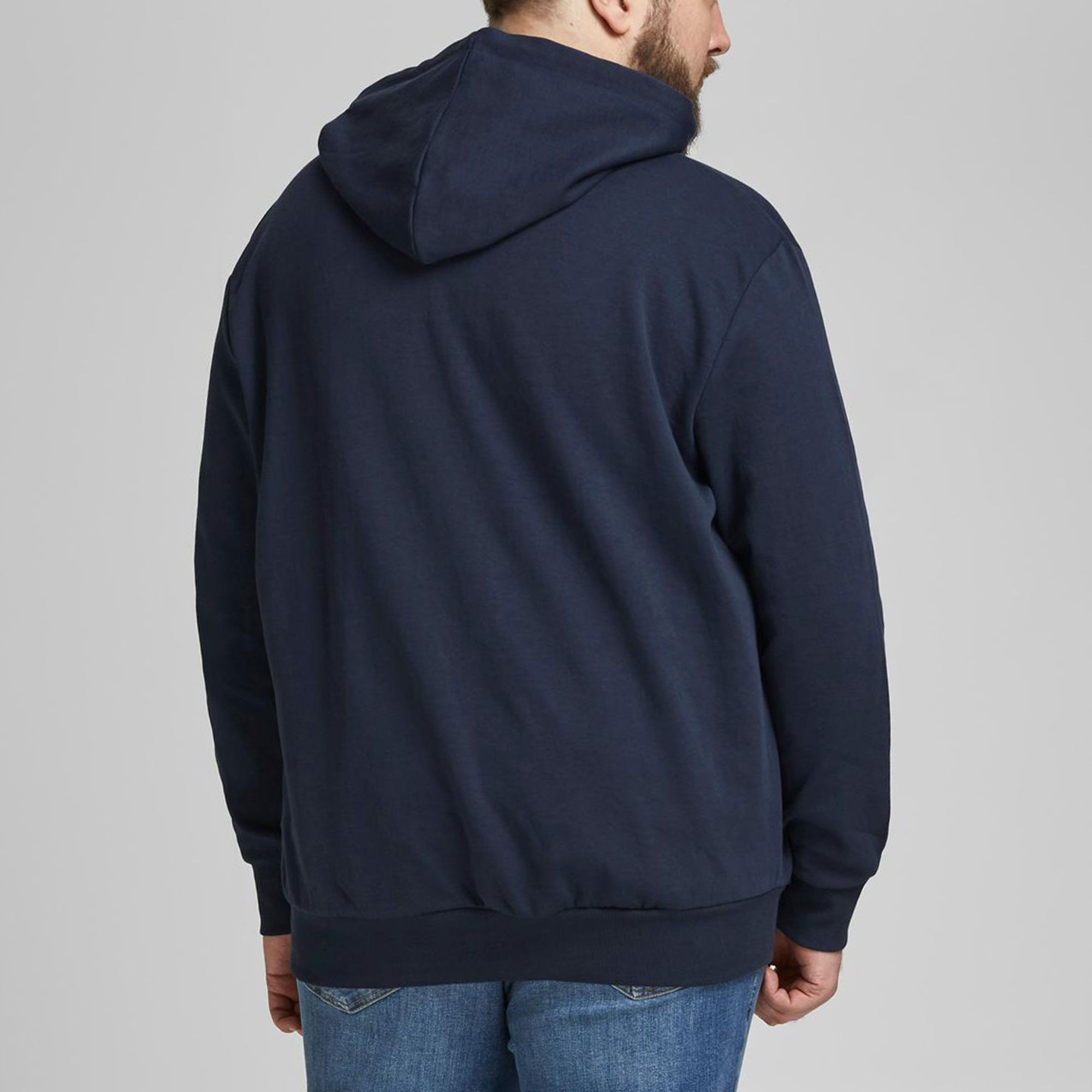 Jack & Jones Basic Hoodie Heren (plussize)
