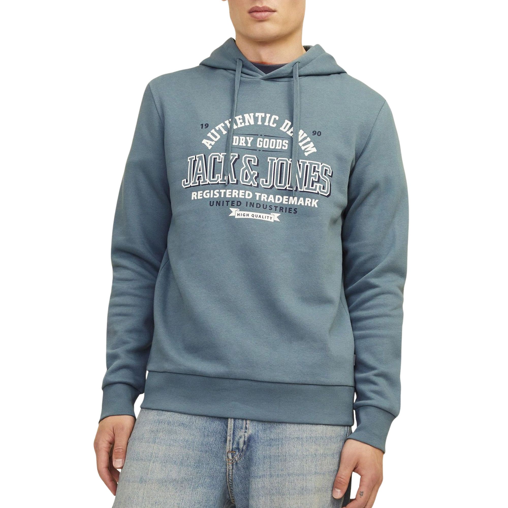 Jack & Jones Logo Hoodie Heren