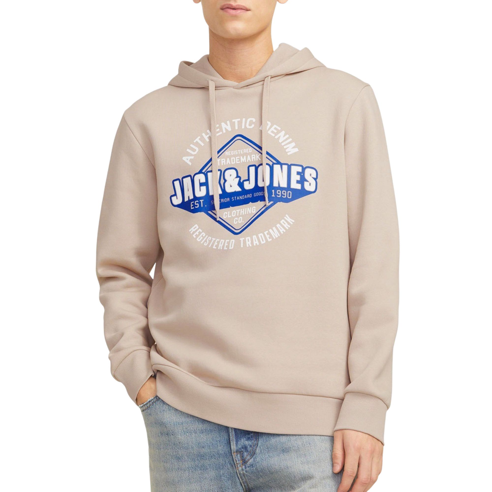 Jack & Jones Logo Hoodie Heren