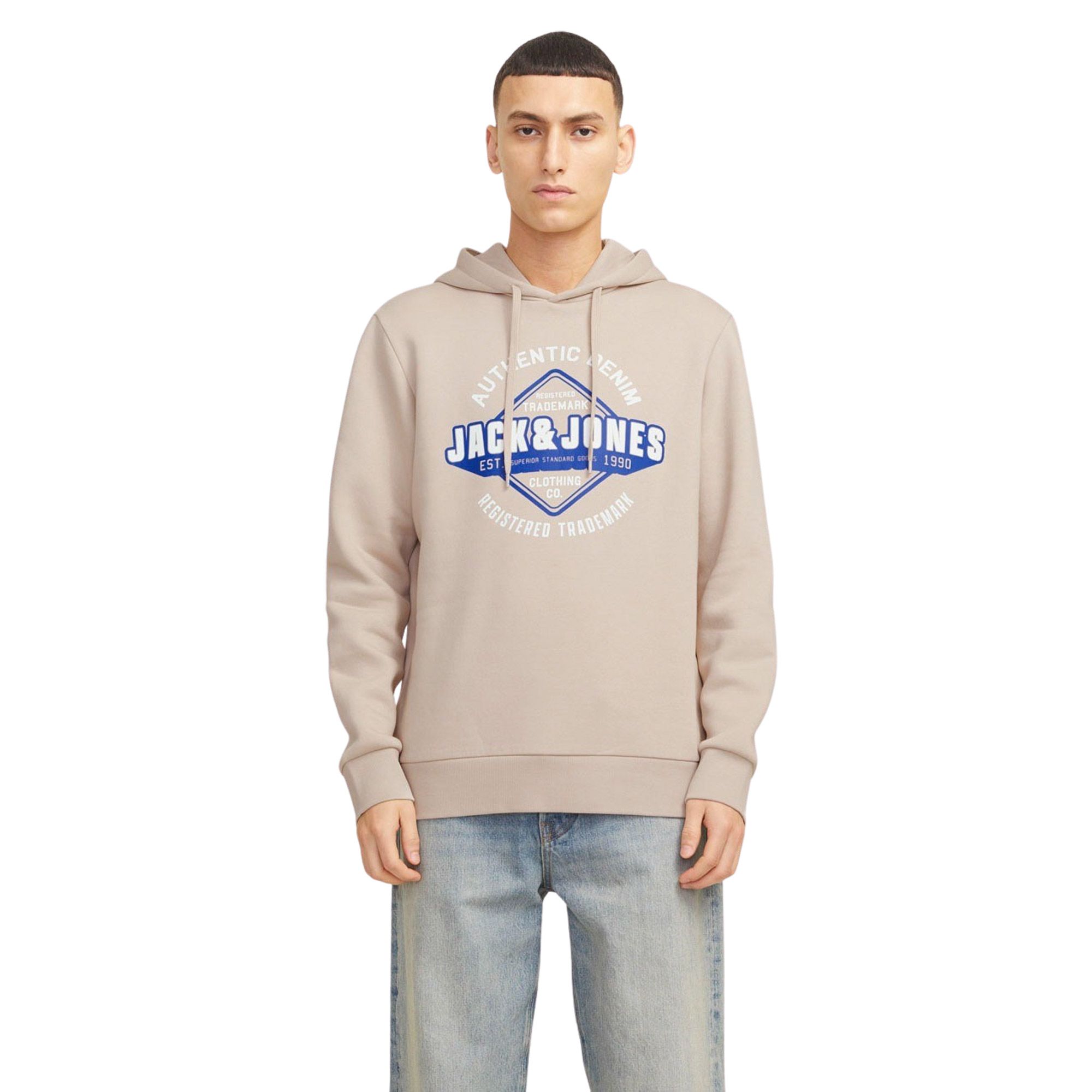 Jack & Jones Logo Hoodie Heren