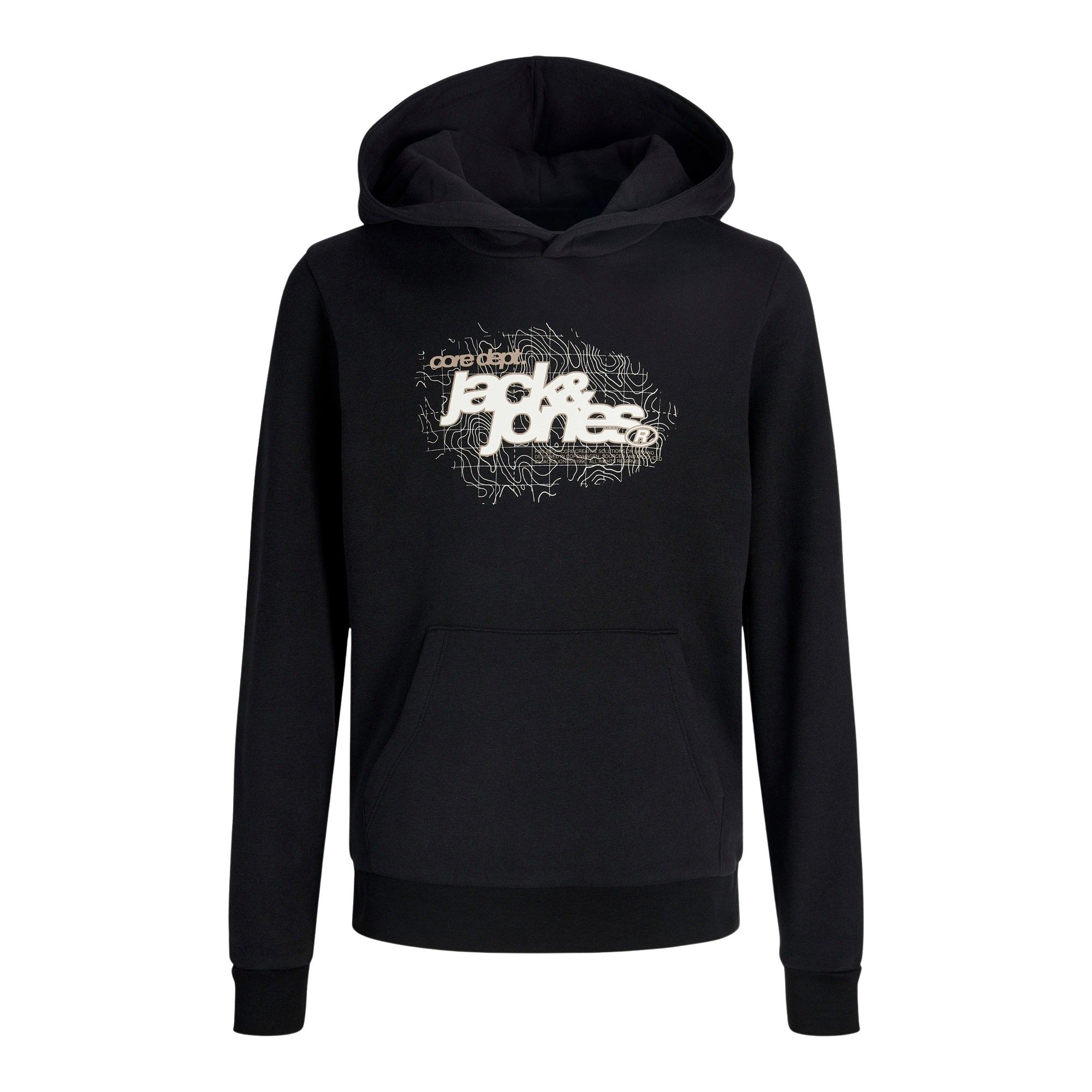 Jack & Jones Grid Branding Hoodie Junior