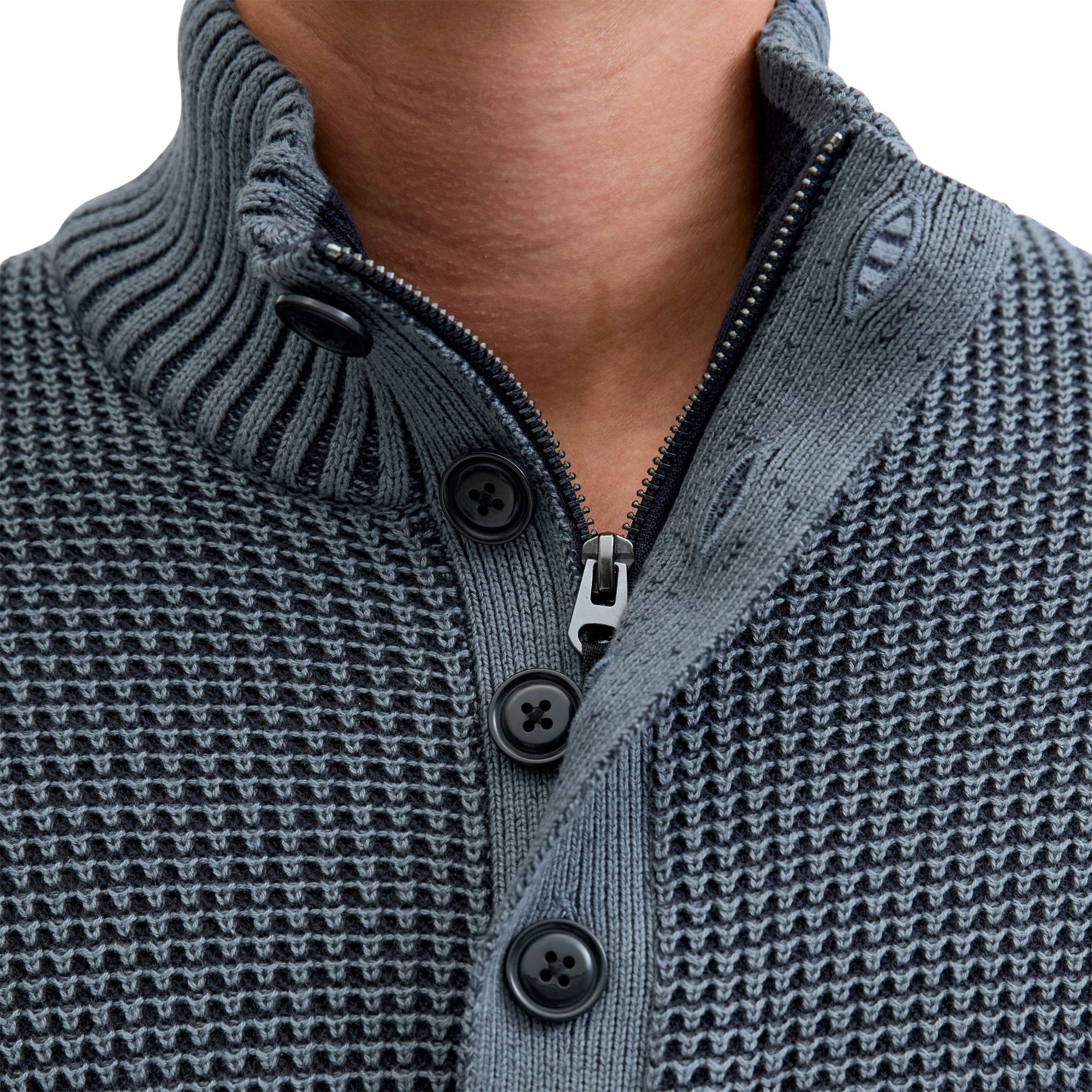 JACK&JONES PLUS Jcohike Knit-Cuello Alto Sudadera Para Hombre
