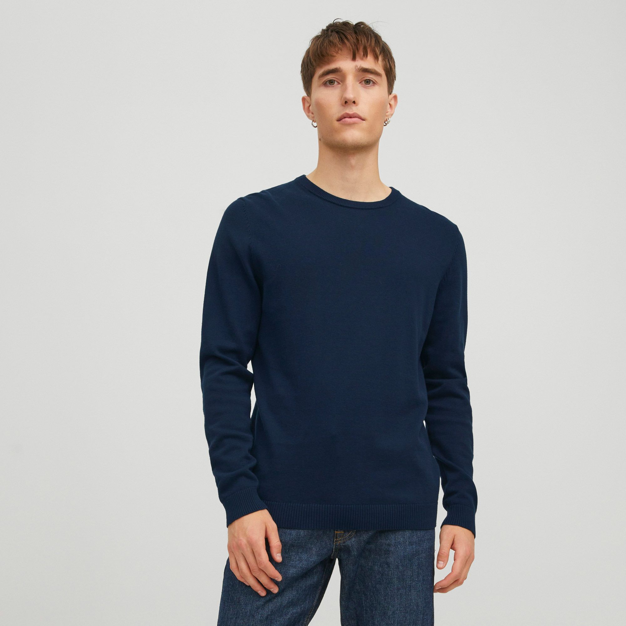 Jack & Jones Basic Knit Crew Neck Sweater Heren