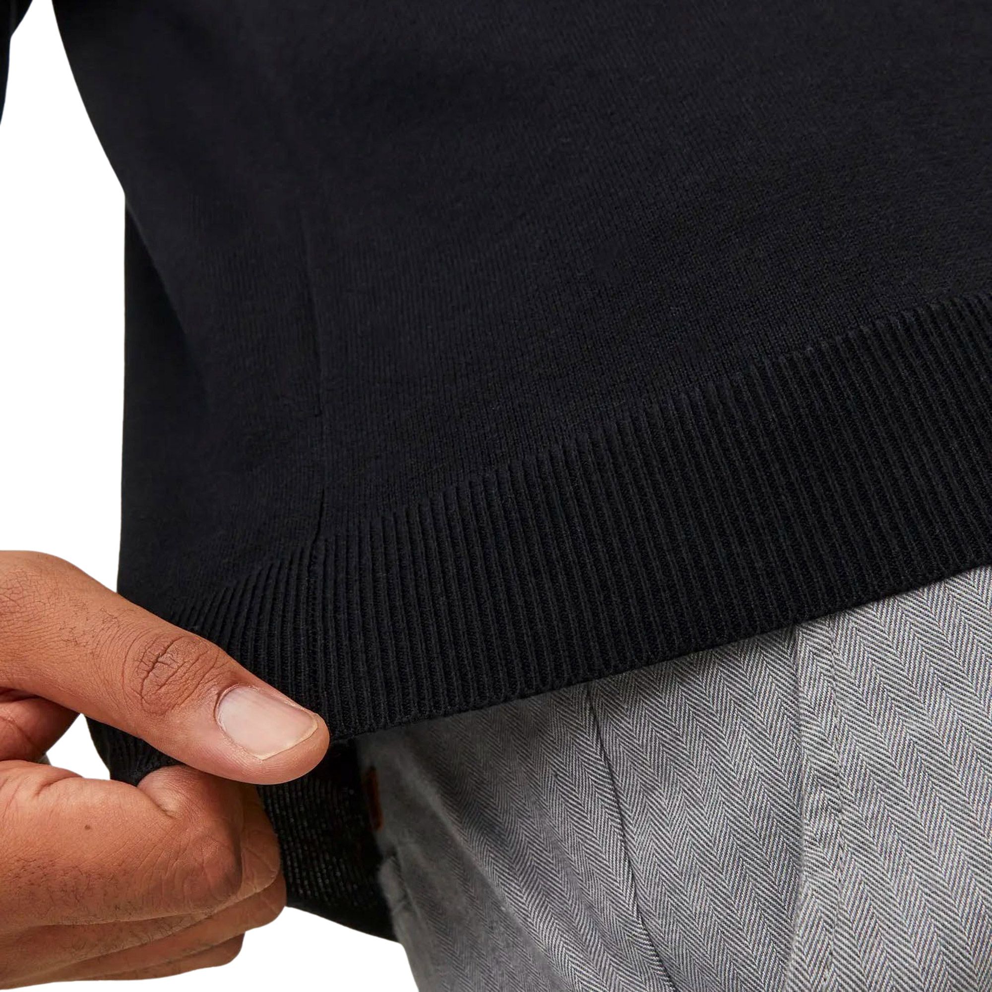 Pull Jack & Jones Basic Knit Crew Hommes (plussize)