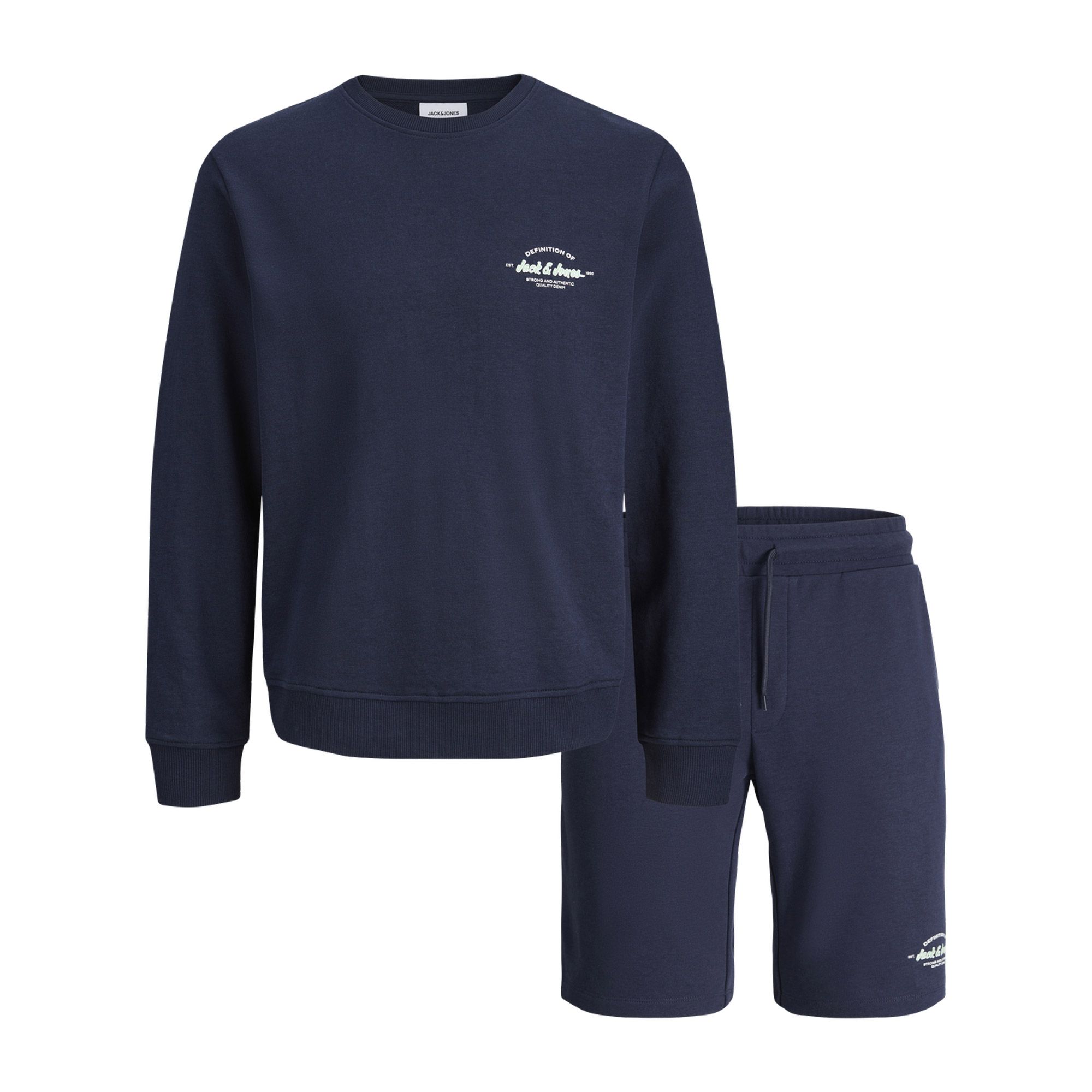 Jack &amp; Jones Brandon Sweater en Sweatshort Set Junior