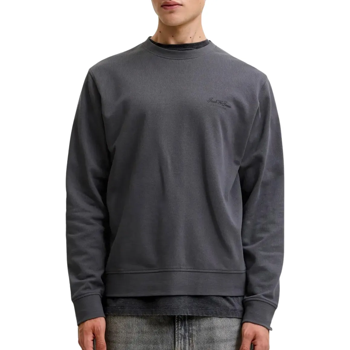 Jack &amp; Jones Archive Graphic Crew Sweater Heren