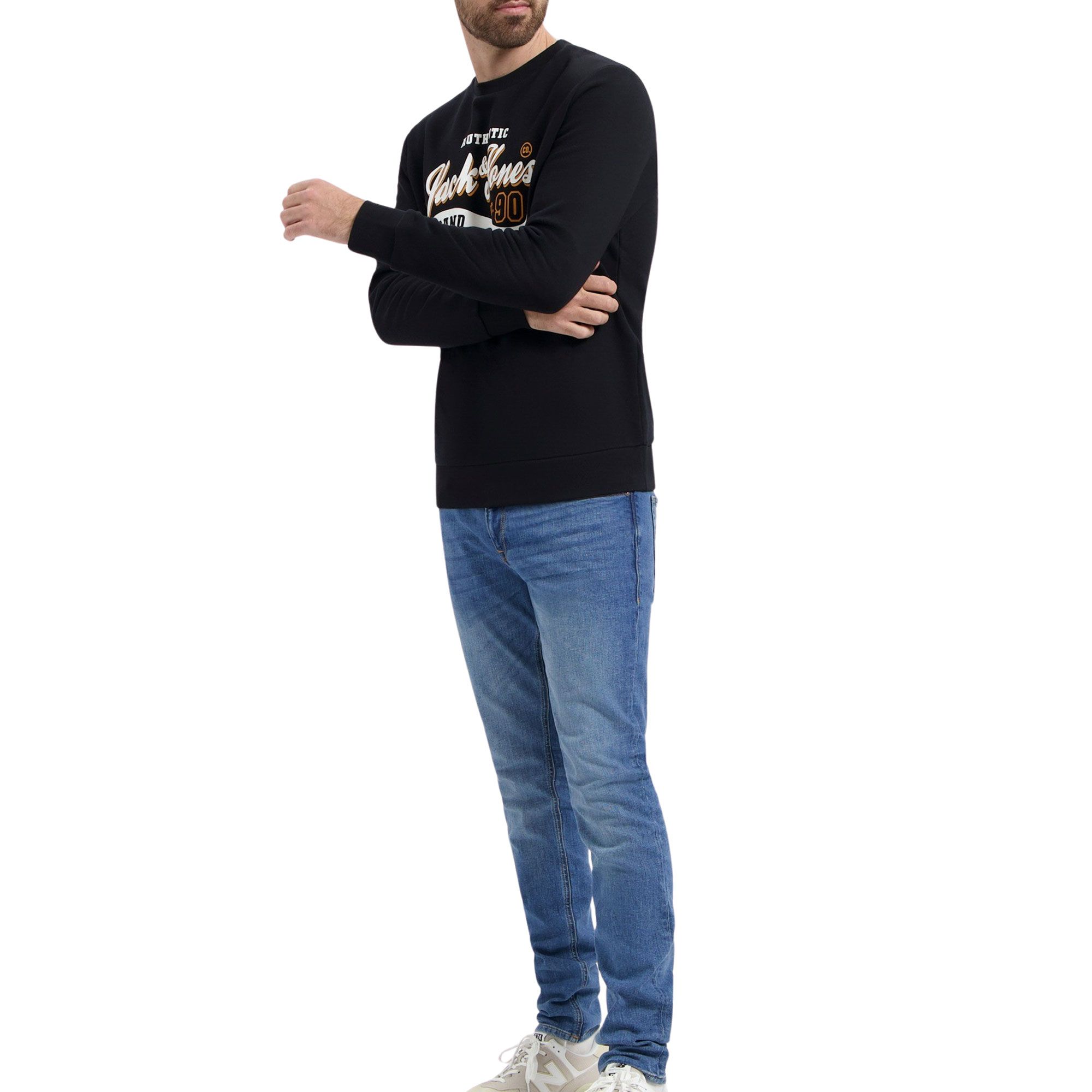 Jack & Jones Logo Sweater Heren