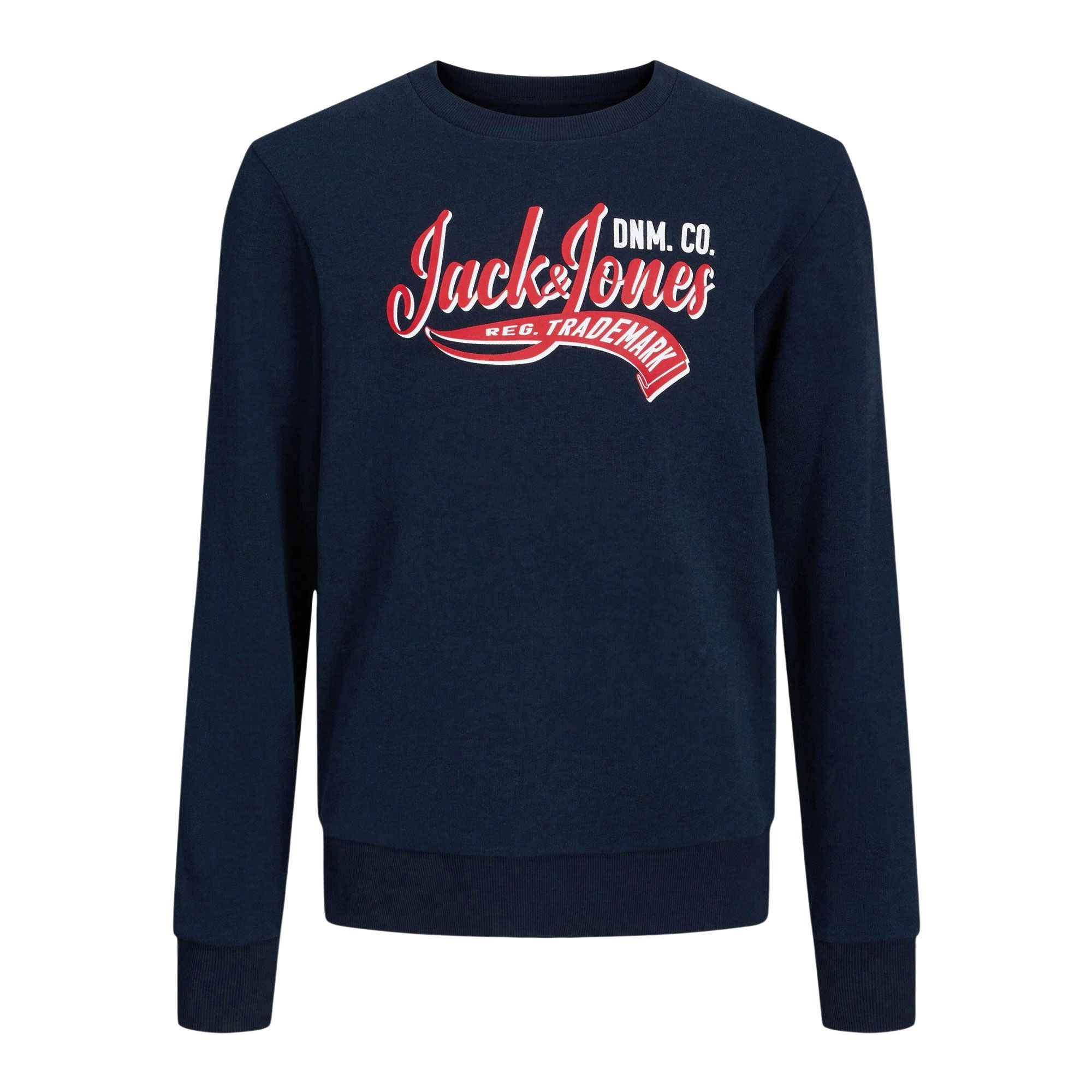 Pull Homme Jack & Jones Xmas Jolly – Coupe Standard – Manches Longues – 88% Coton, 12% Polyester