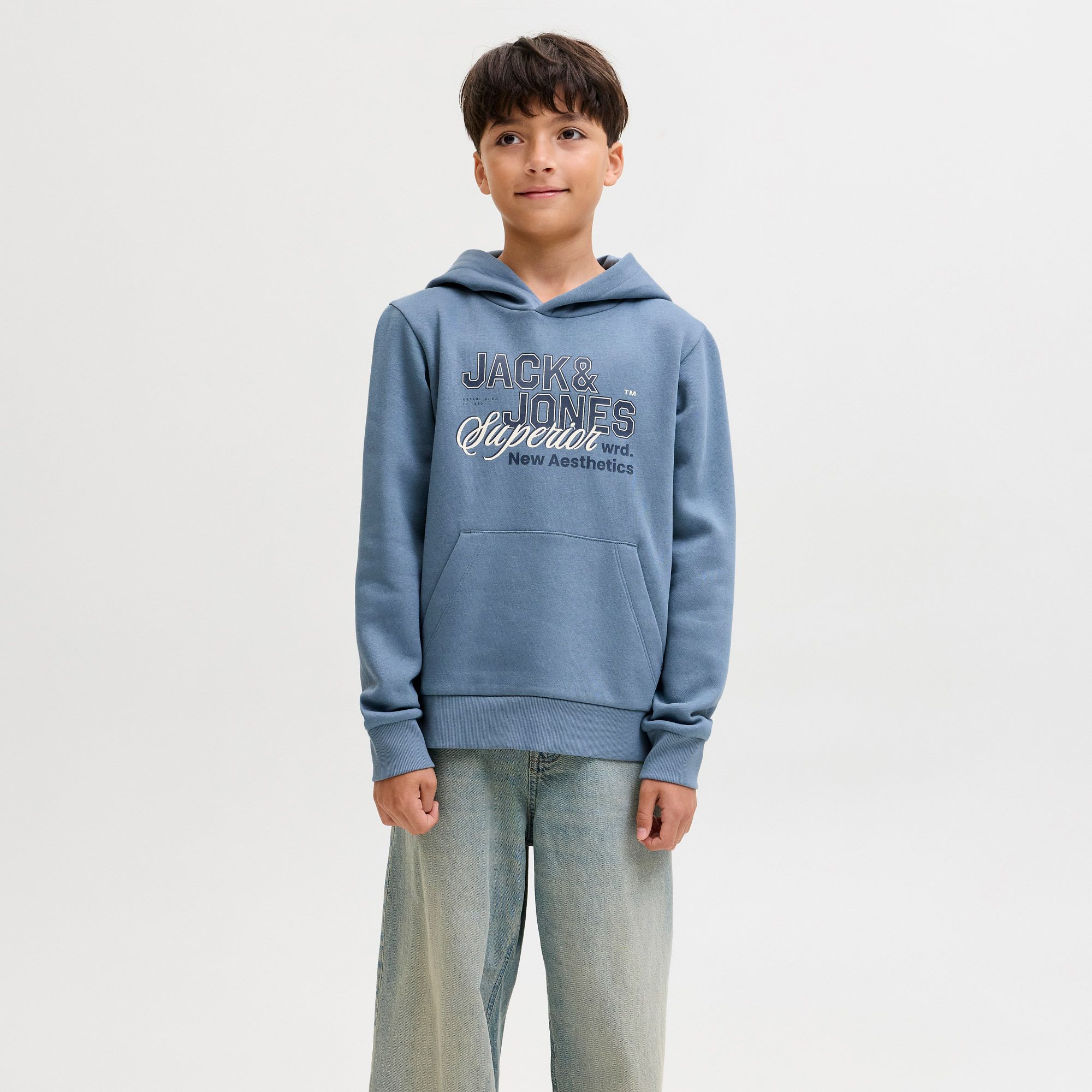 Jack & Jones Logo Hoodie Junior