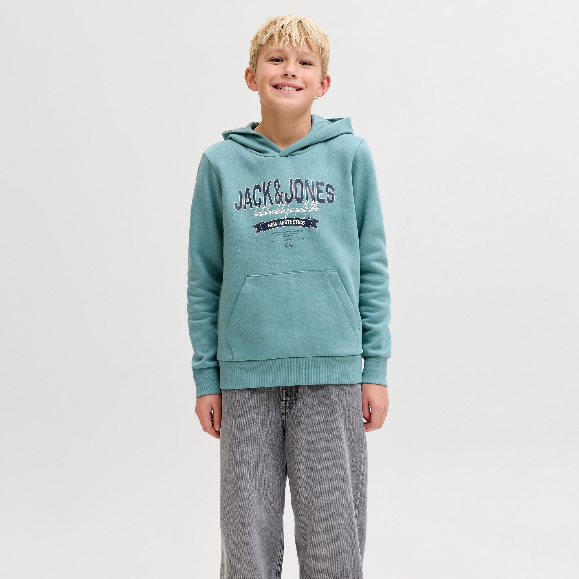 Jack & Jones Logo Hoodie Junior