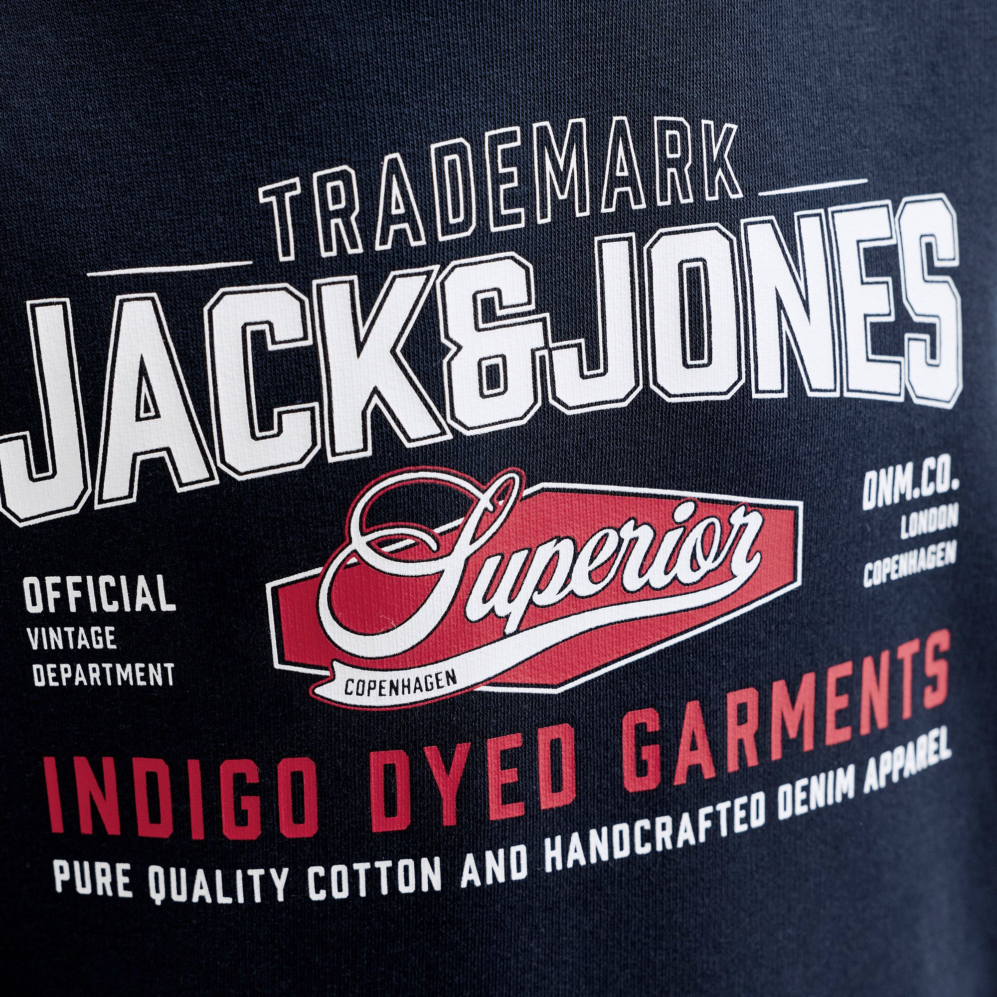 Jack & Jones Logo Sweat 2 Col Kapuzenpullover Junior
