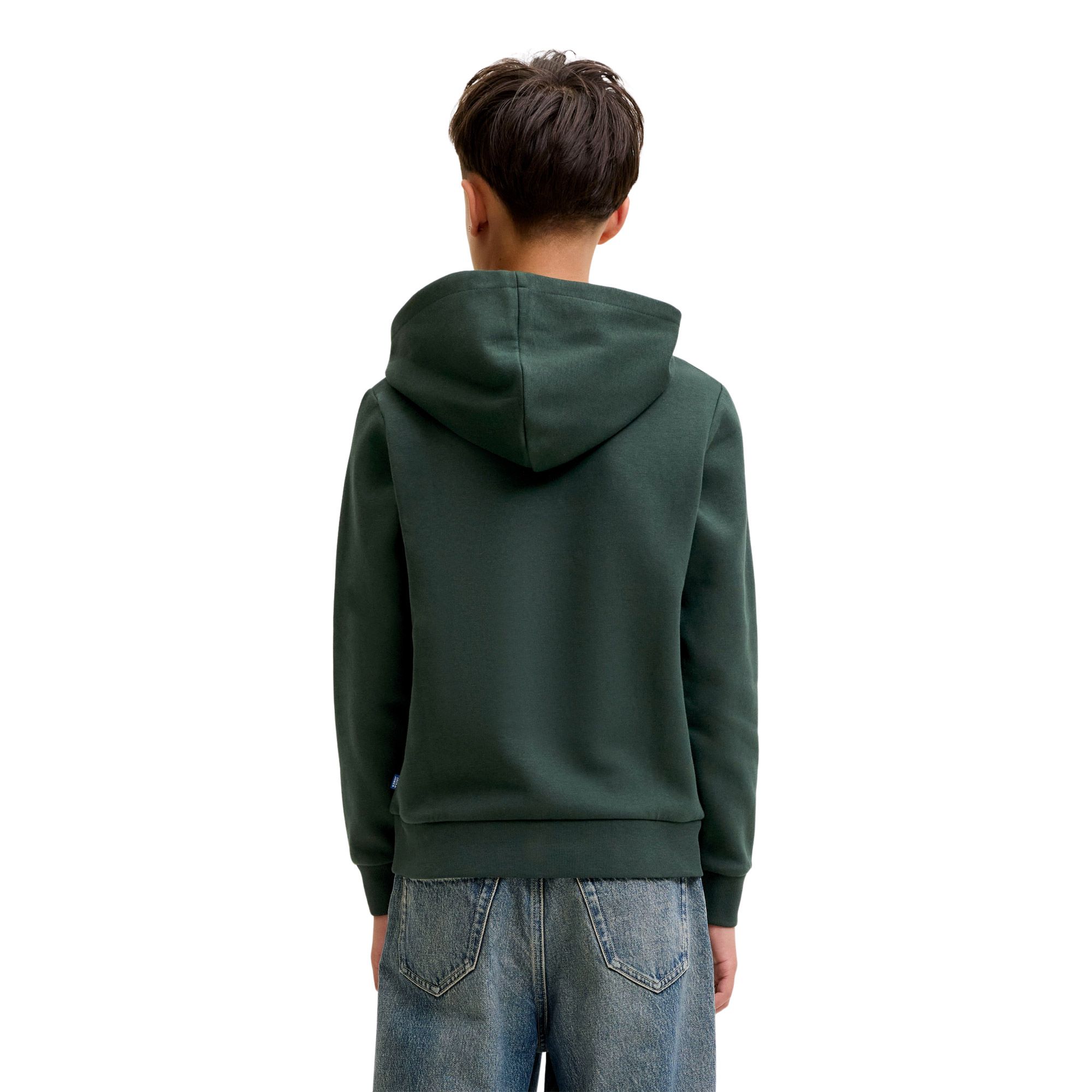 Jack & Jones Logo Sweat 2 Col Hoodie Junior