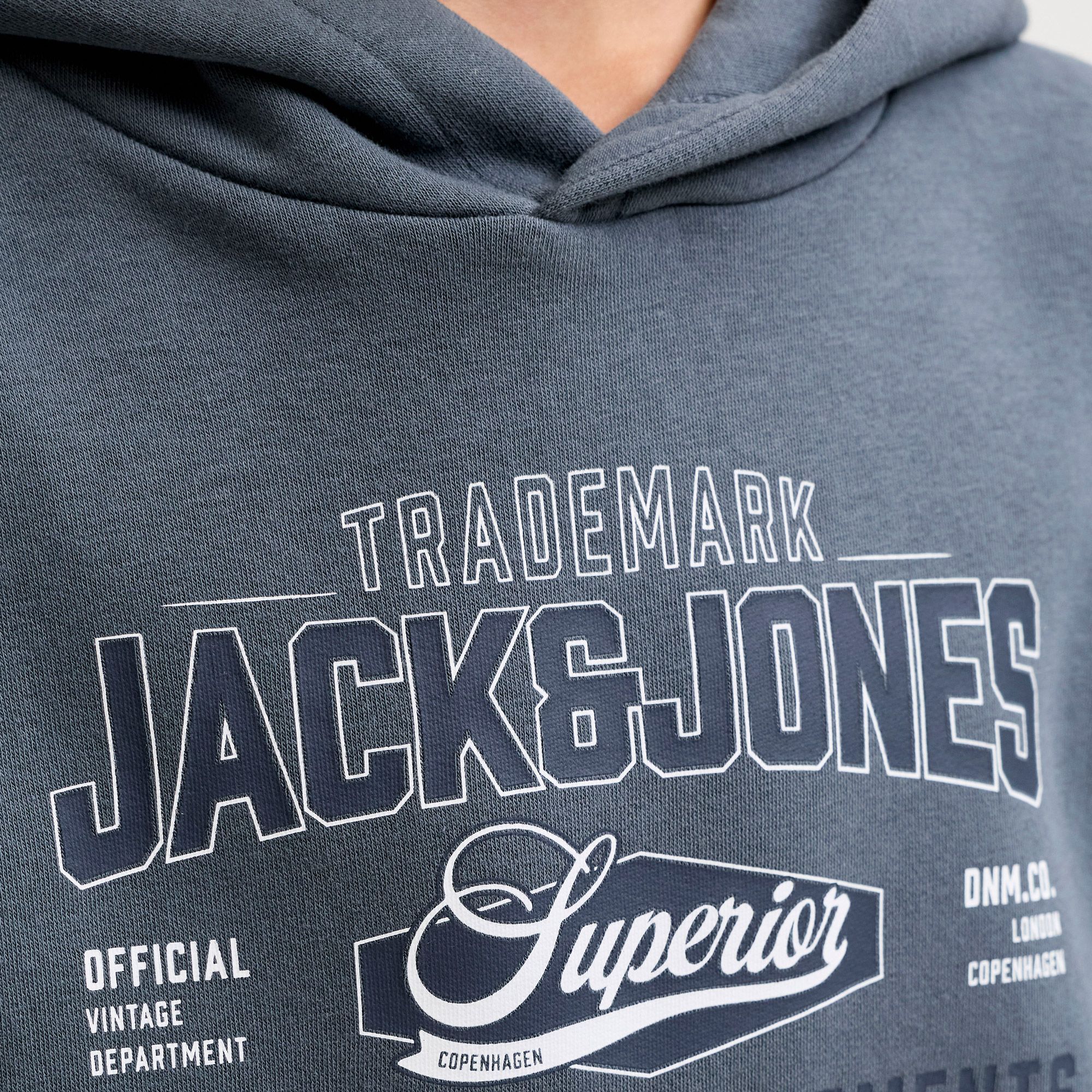 Jack & Jones Logo Sweat 2 Col Kapuzenpullover Junior