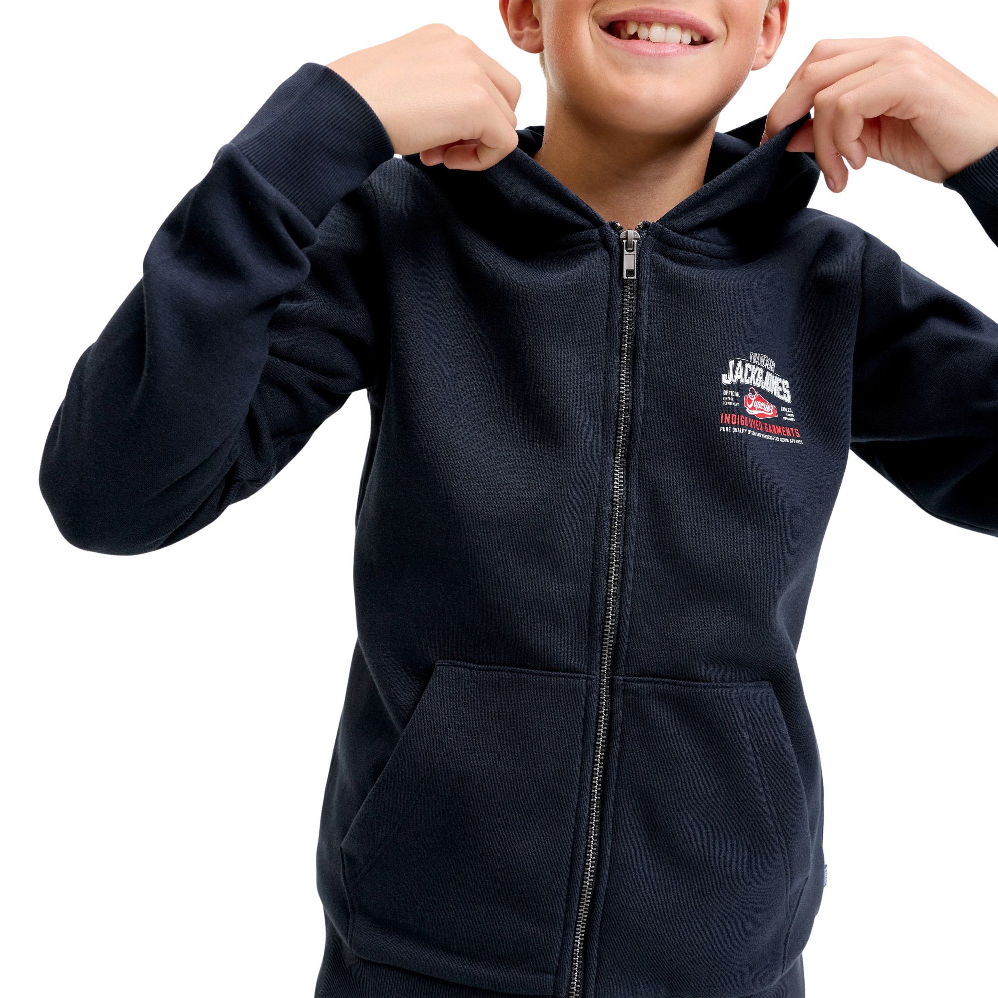 Jack & Jones Logo Sweat 2 Col Vest Junior