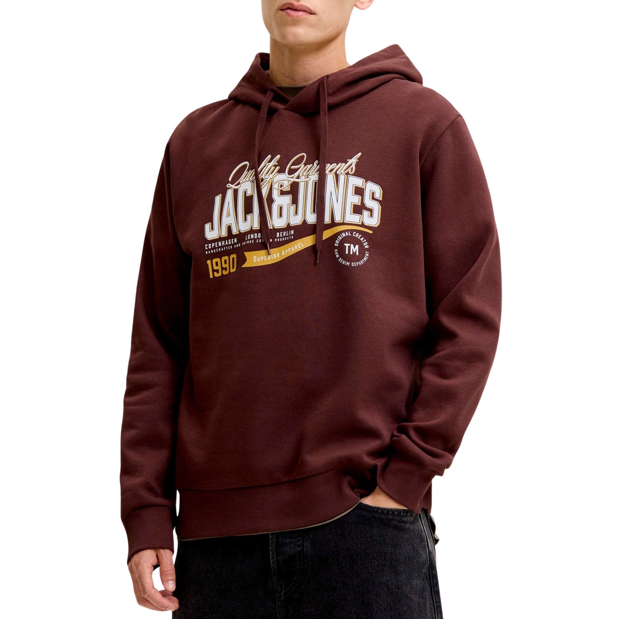 Jack & Jones Logo Sweat 2 Kapuzenpullover Herren