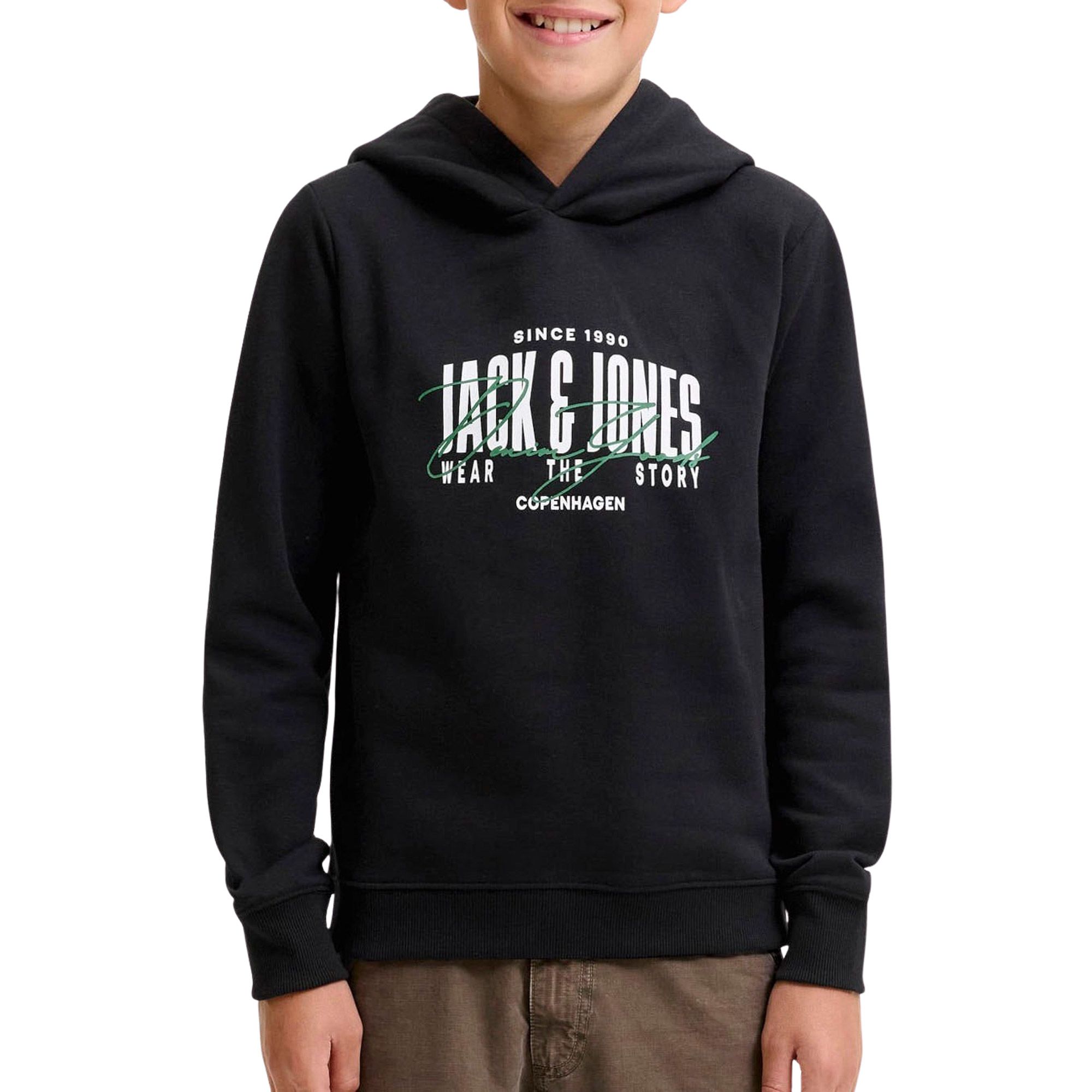 Jack &amp; Jones Print Hoodie Jungen