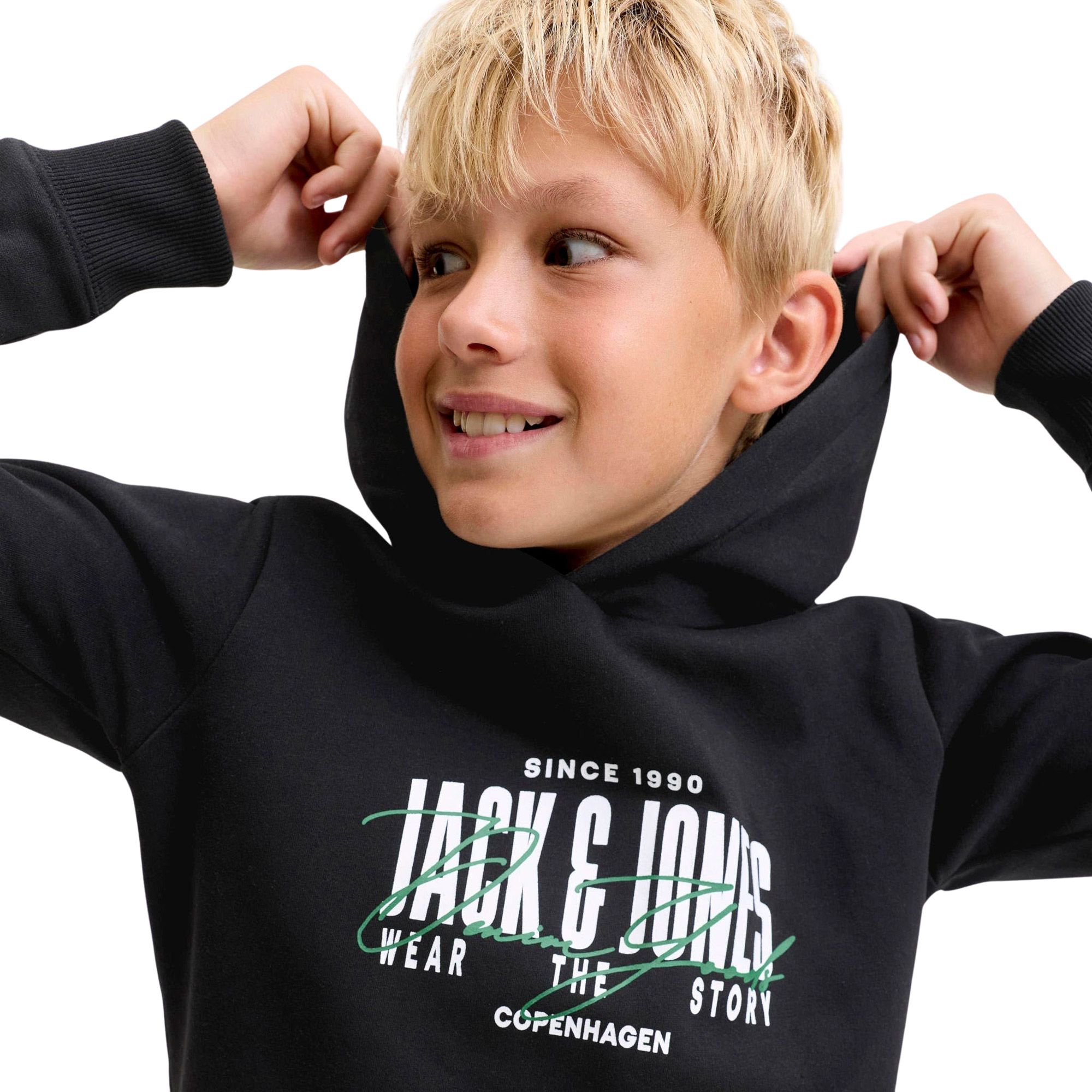 Jack & Jones Print Hoodie Jungen