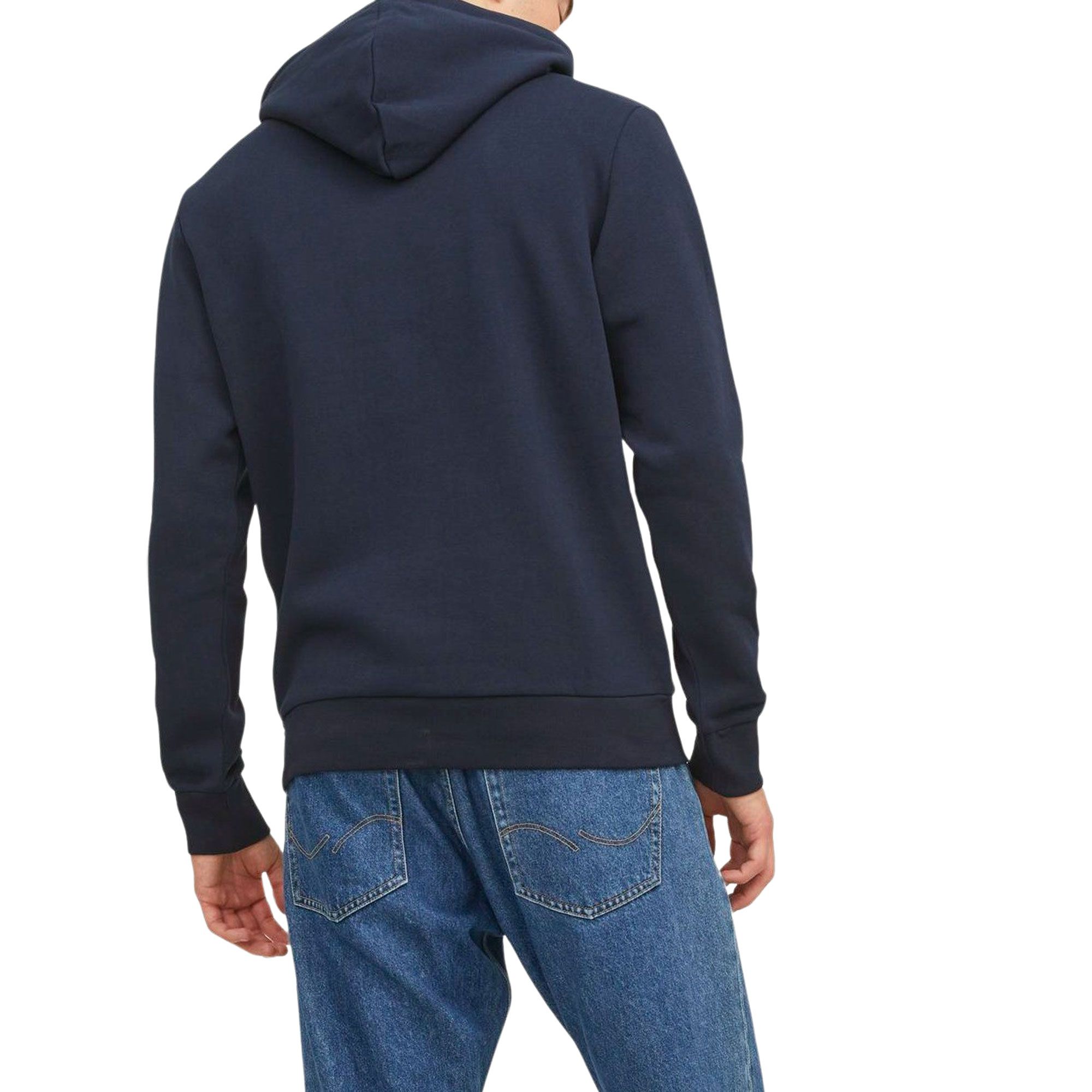Jack & Jones Essentials Logo 2 Hoodie Heren
