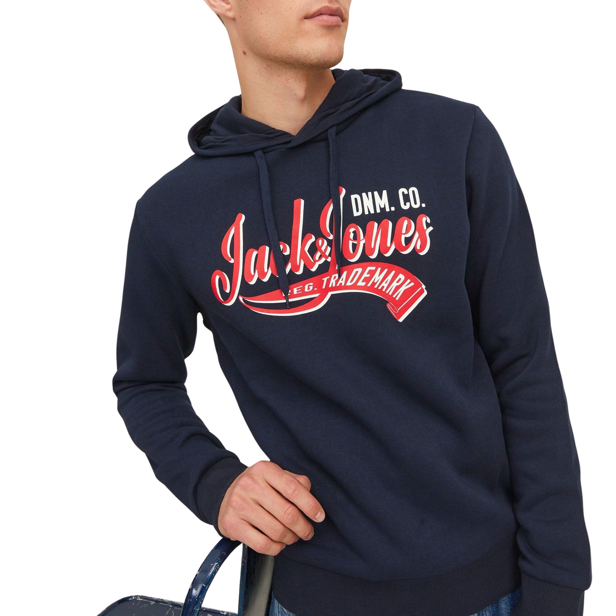 Jack & Jones Essentials Logo 2 Hoodie Heren