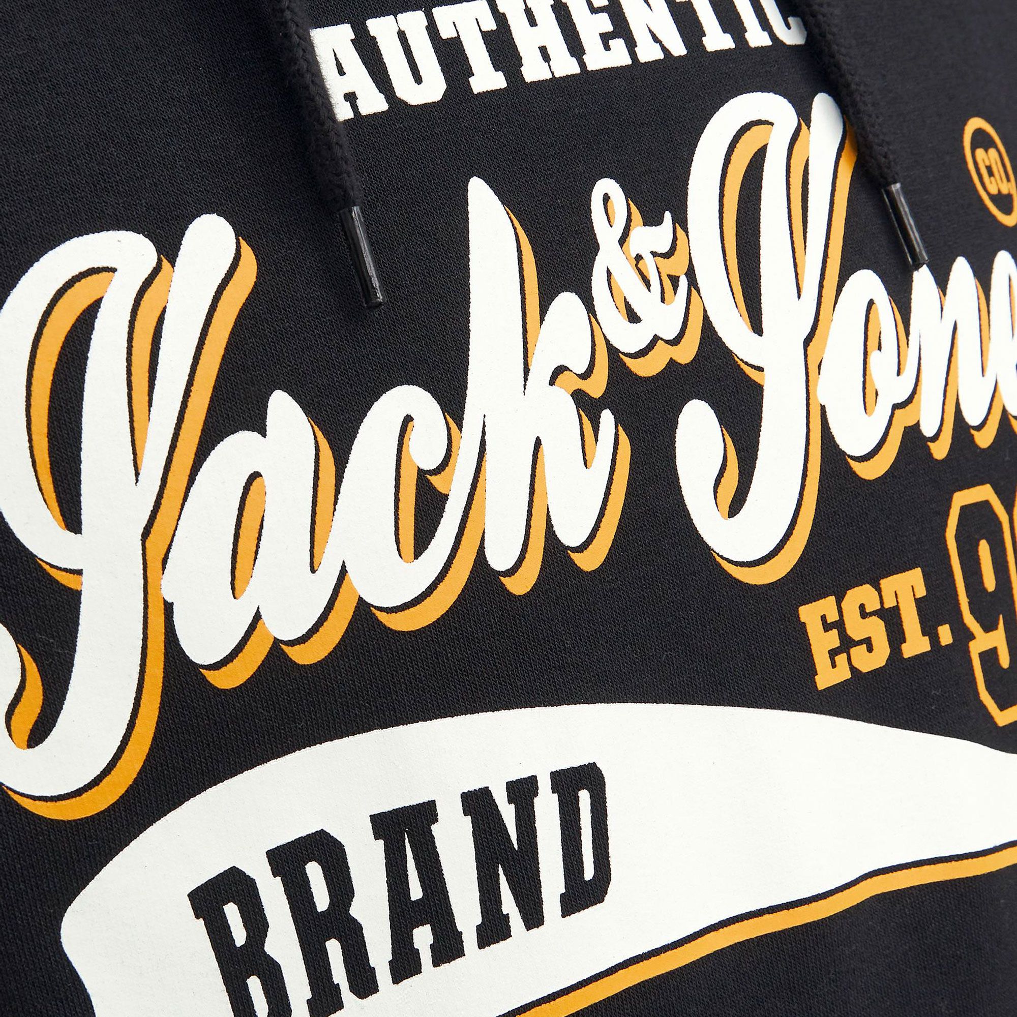 Jack & Jones Essentials Logo 2 Hoodie Heren