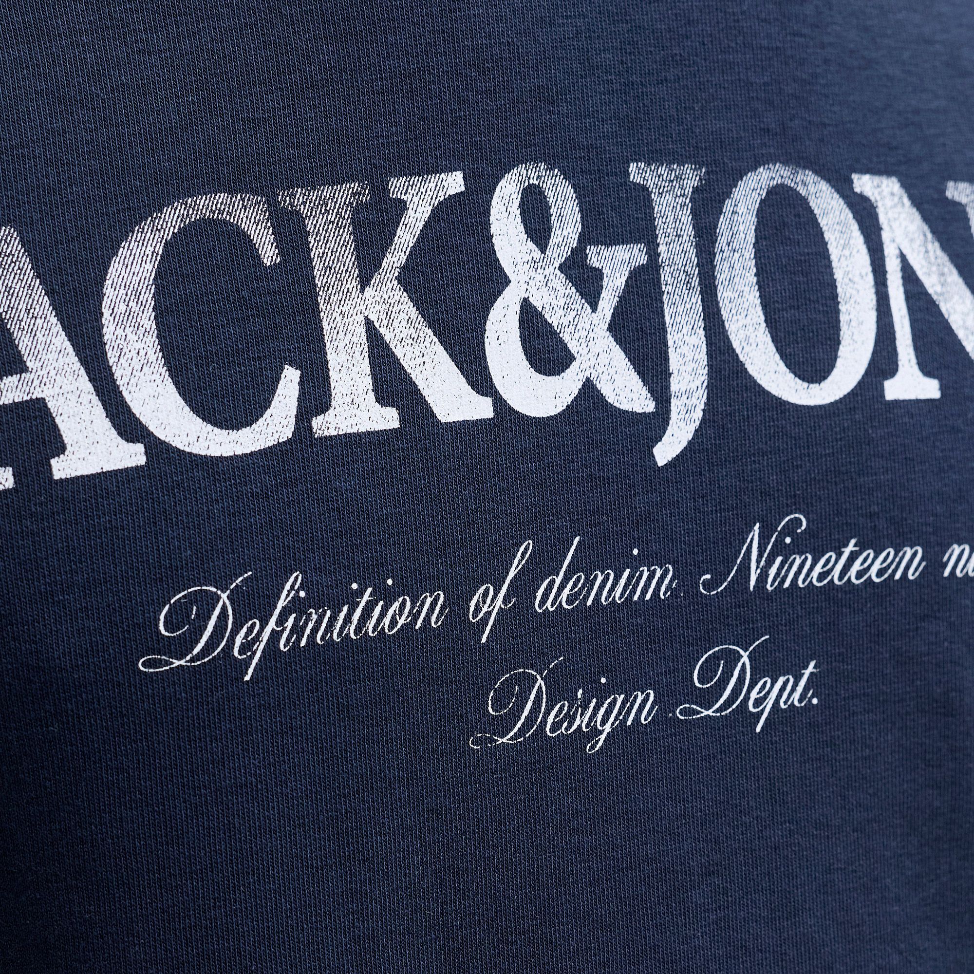 Jack & Jones Devin Daytona Print Sweater Heren (plussize)