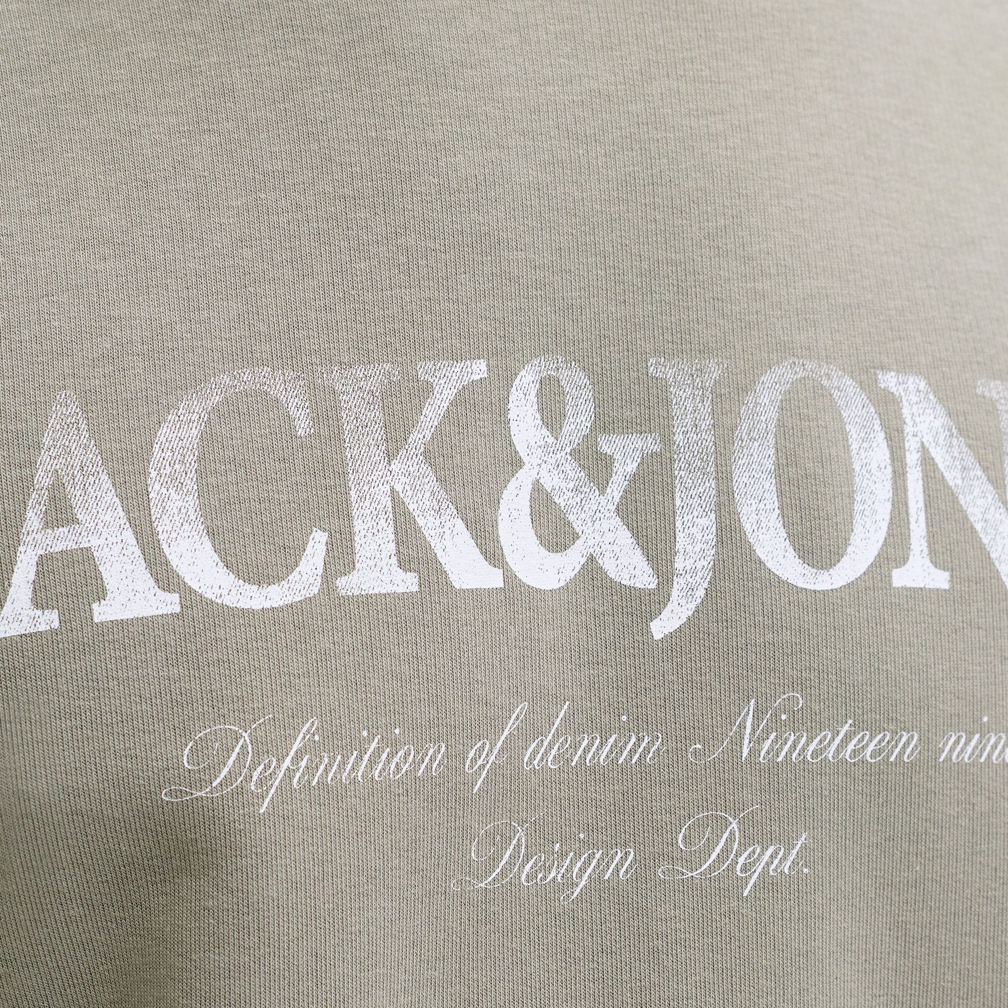 Jack & Jones Devin Daytona Print Sweater Heren (plussize)