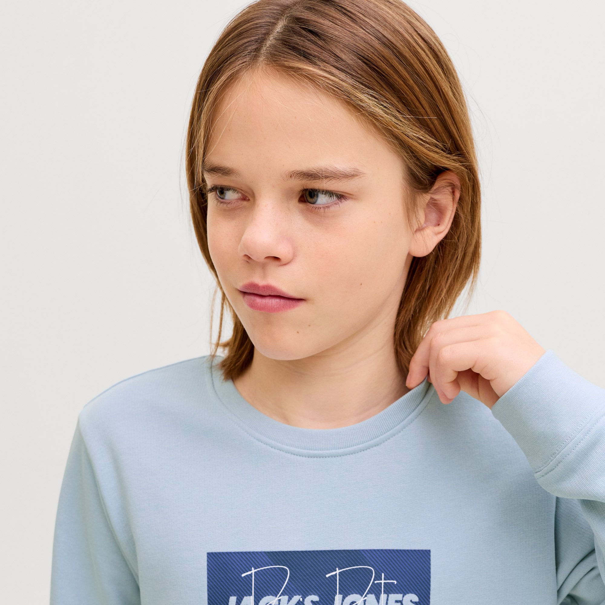 Jack & Jones Cole Print Crew Sweater Junior