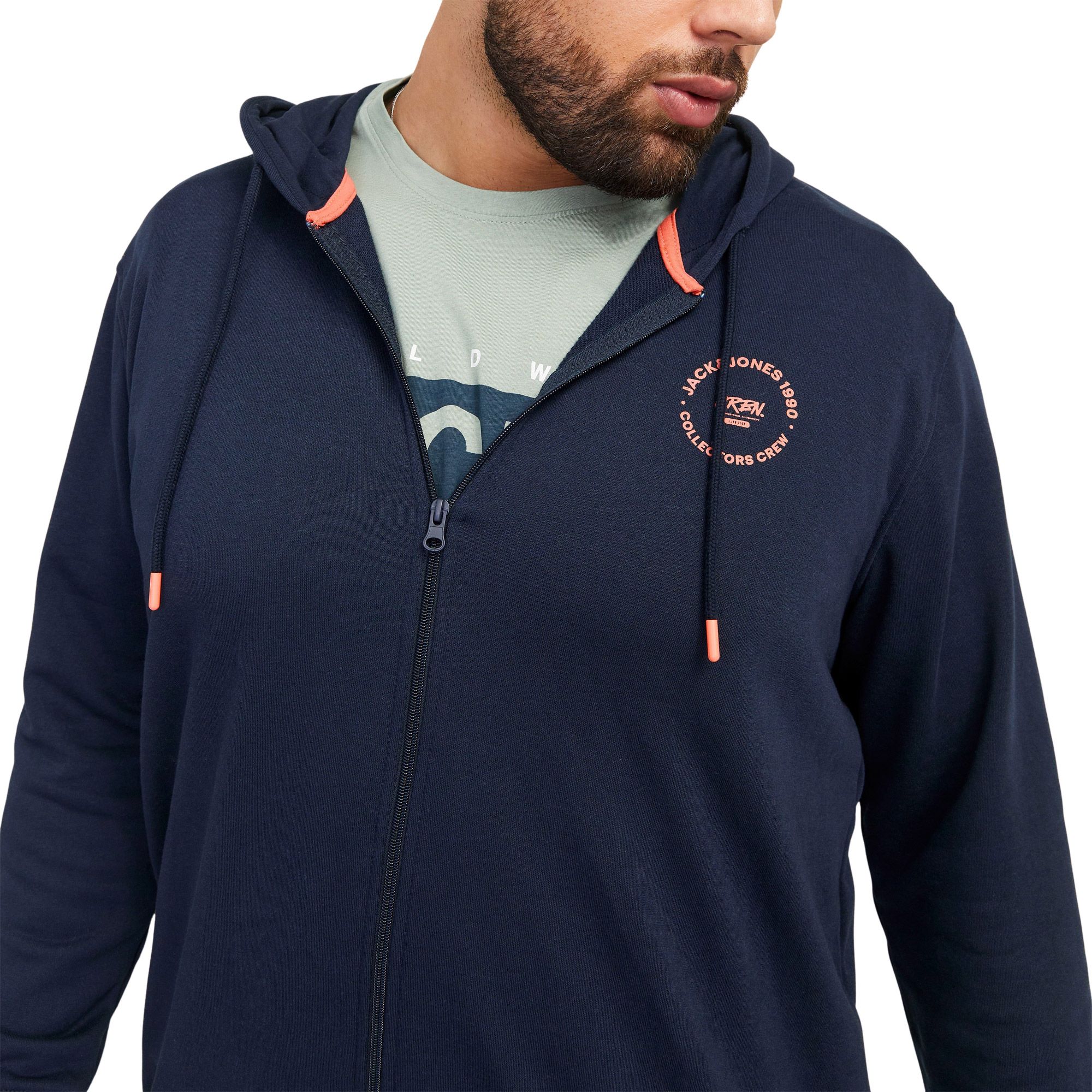 Jack & Jones Simon Sweat Vest Heren (plussize)