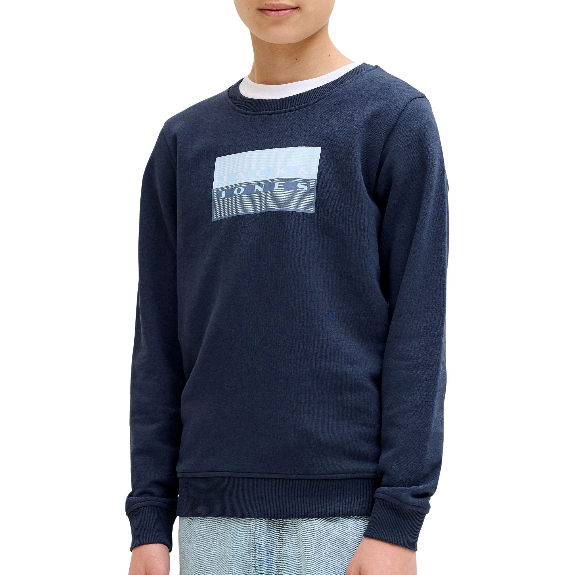 Jack & Jones Fusion Graphic Sweater Jongens
