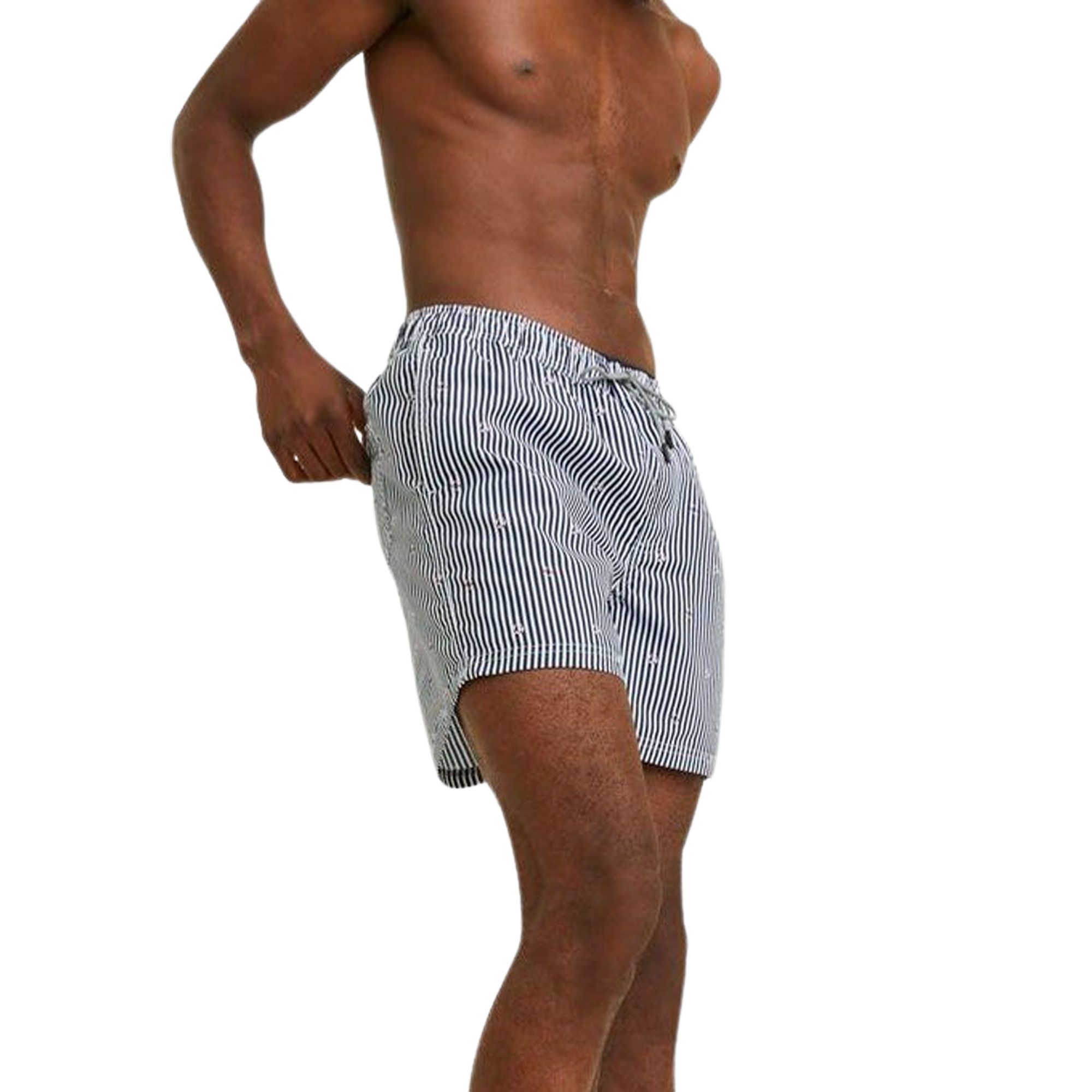 Jack & Jones Fiji Small Stripes Schwimmshort Herren