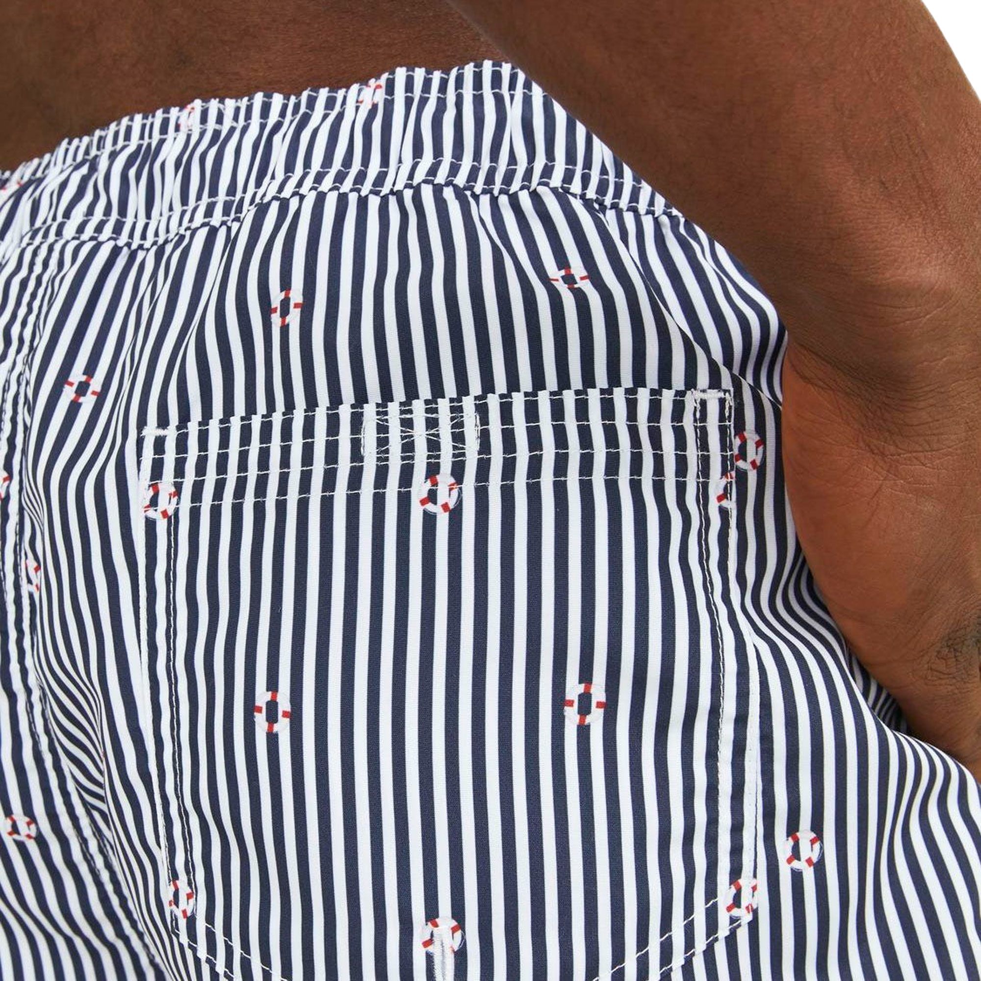 Jack & Jones Fiji Small Stripes Schwimmshort Herren