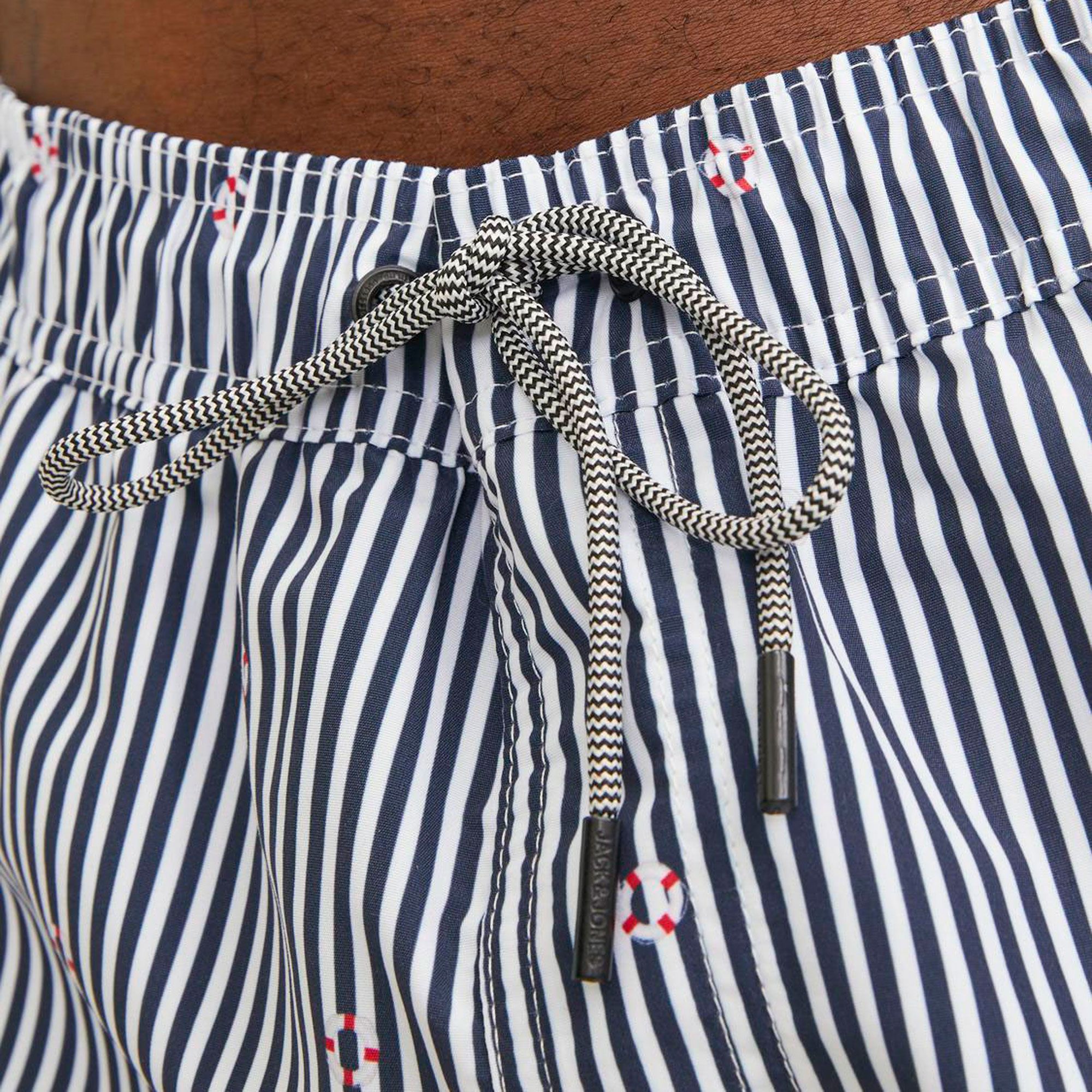 Jack & Jones Fiji Small Stripes Schwimmshort Herren