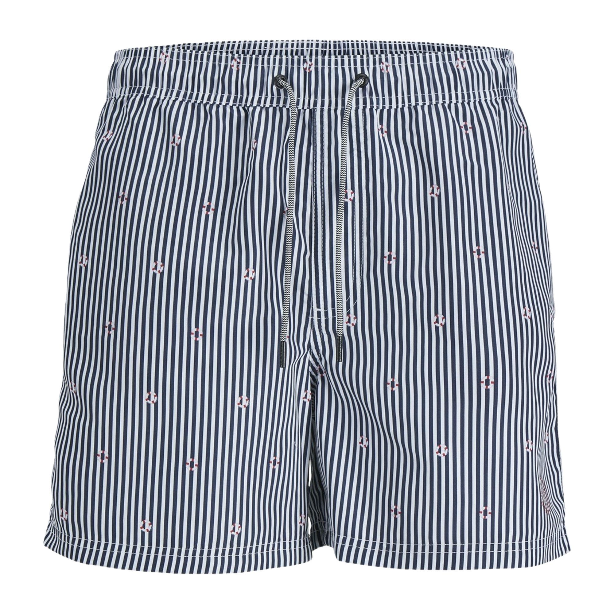 Jack & Jones Fiji Small Stripes Schwimmshort Herren