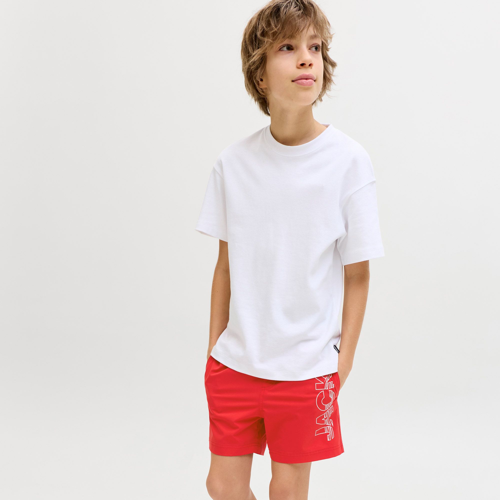 Jack & Jones Maui Wave Logo Zwemshort Jongens