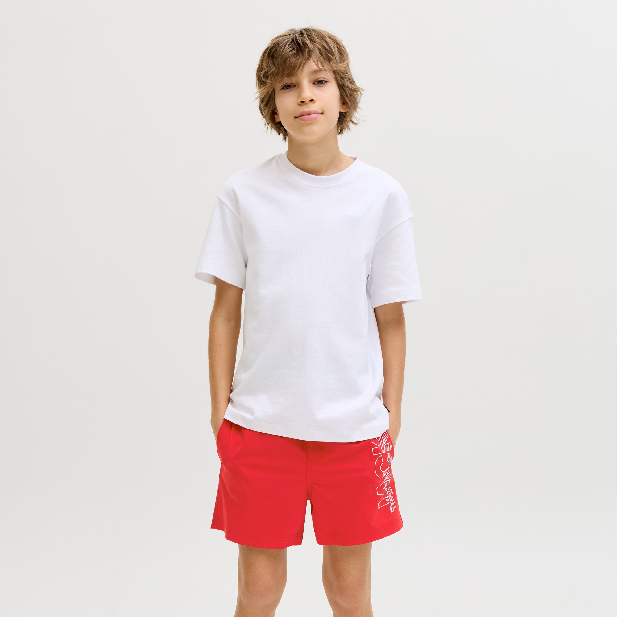 Jack & Jones Maui Wave Logo Zwemshort Jongens