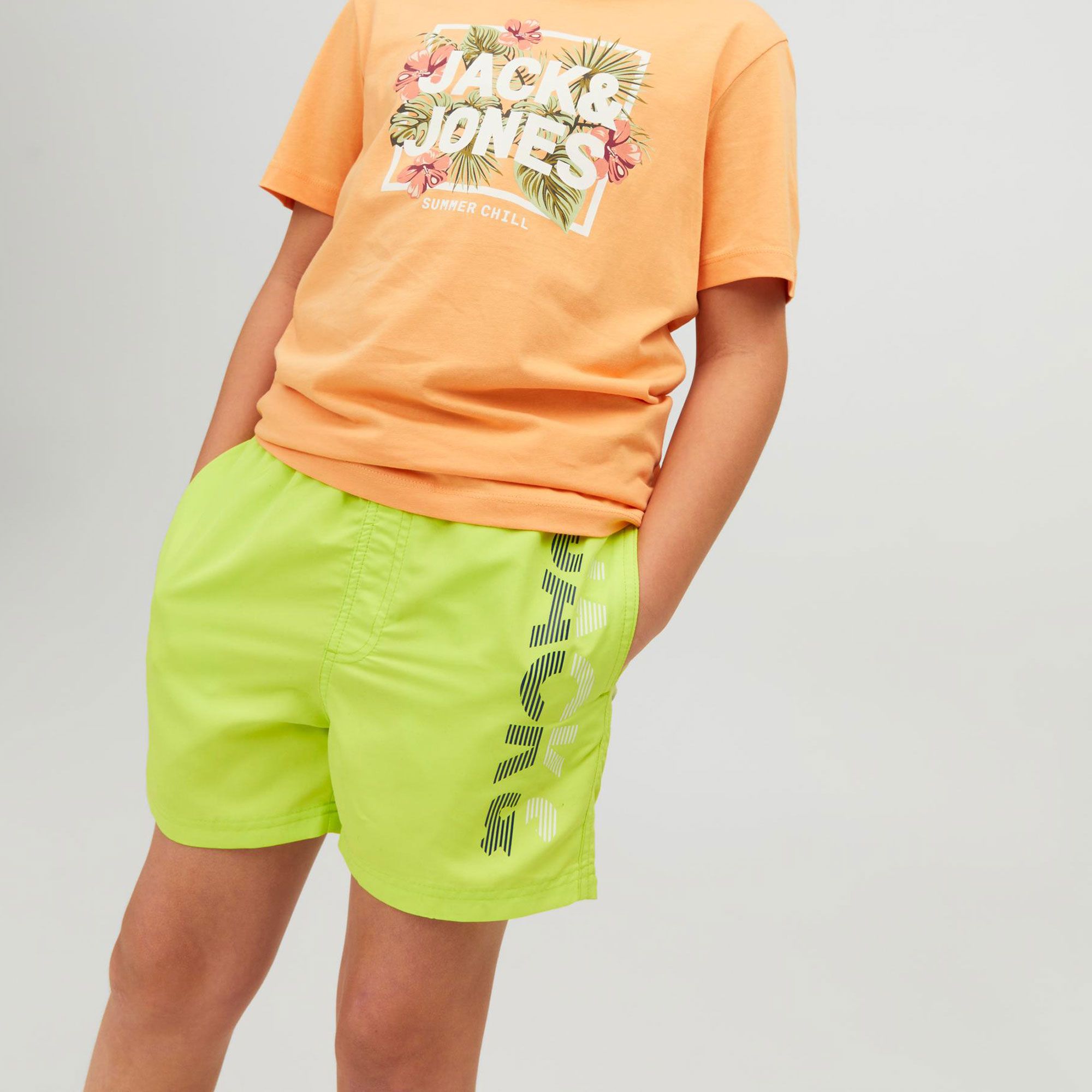 Jack & Jones Fiji Spicelogo Zwemshort Jongens
