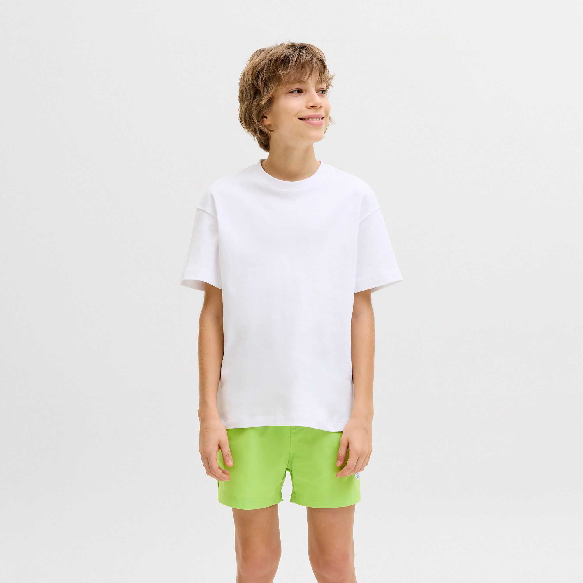 Jack & Jones Maui Tropic Solid Zwemshort Jongens